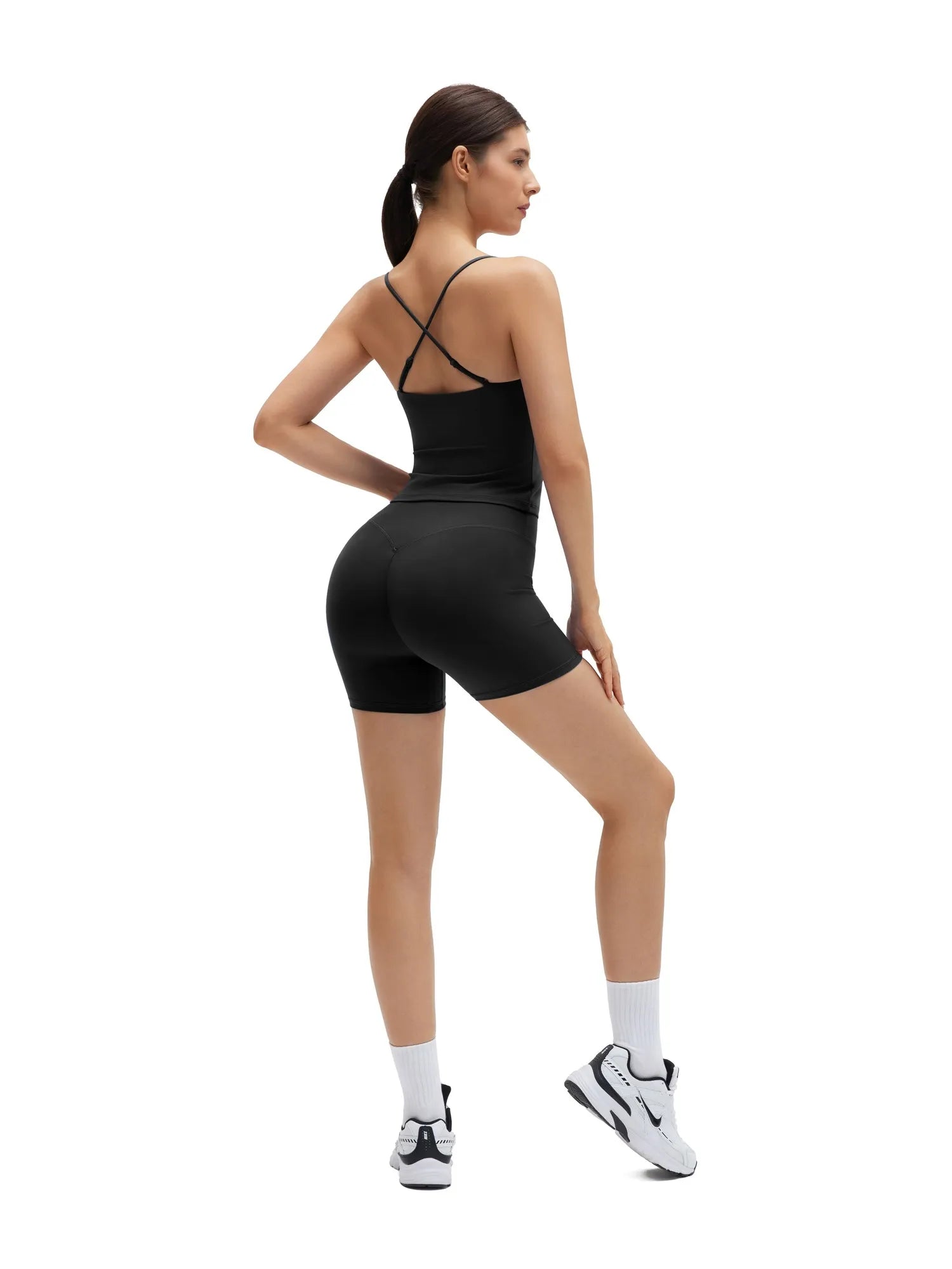 Adjustable Straps Camis 2 Pieces Workout Sets