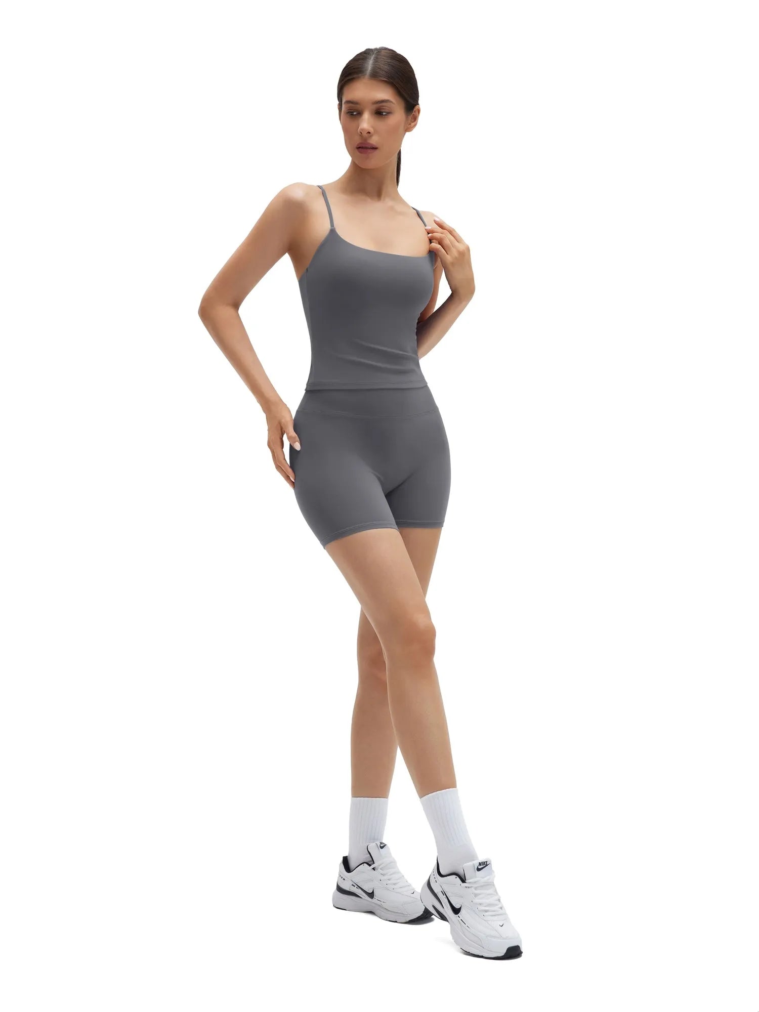 Adjustable Straps Camis 2 Pieces Workout Sets