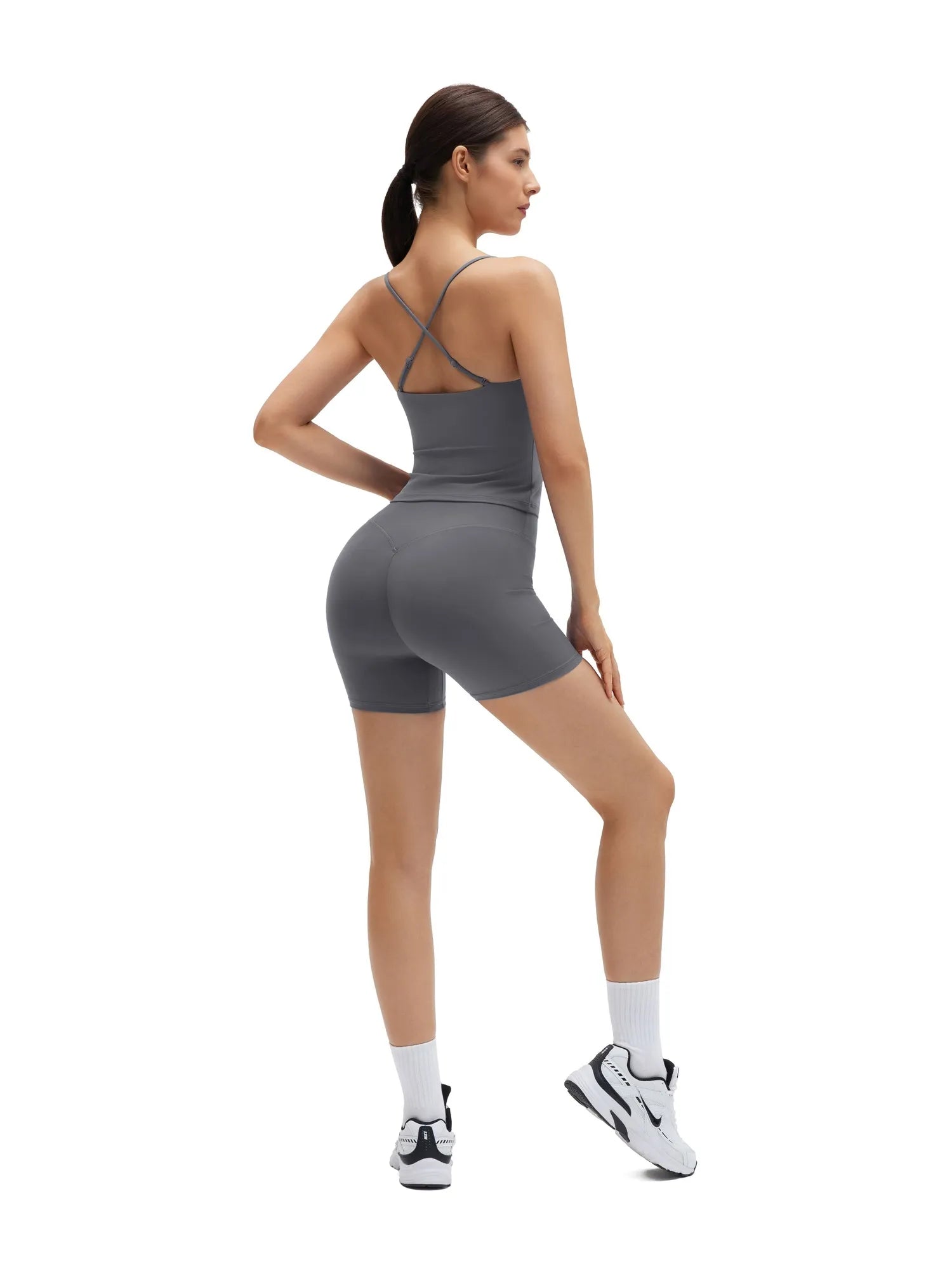 Adjustable Straps Camis 2 Pieces Workout Sets