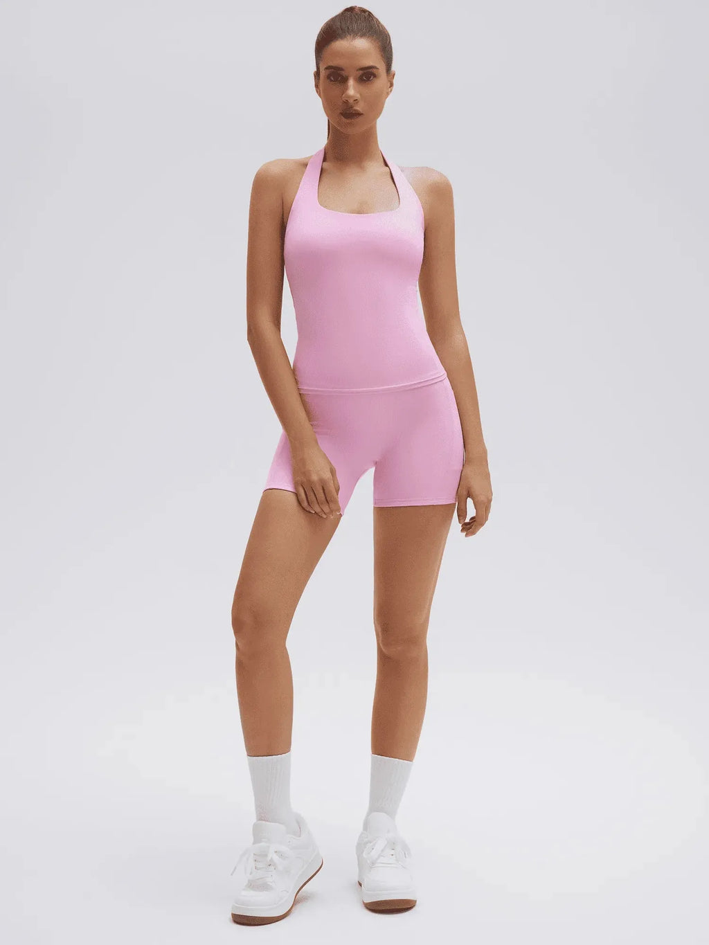 Halter Neck High Waisted Workout Sets