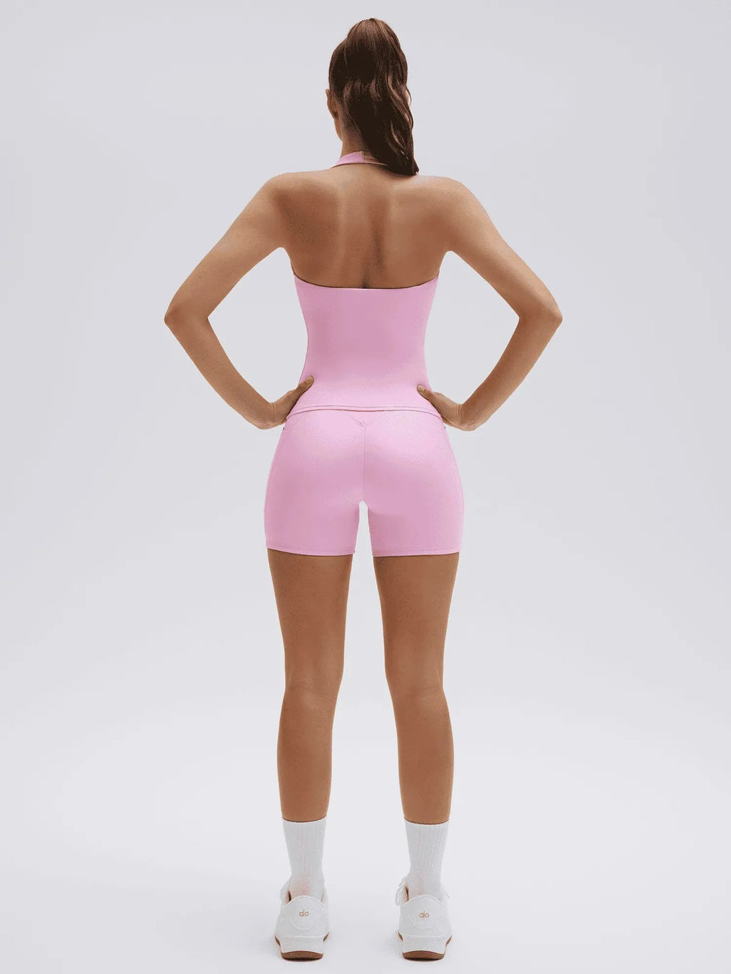 Halter Neck High Waisted Workout Sets