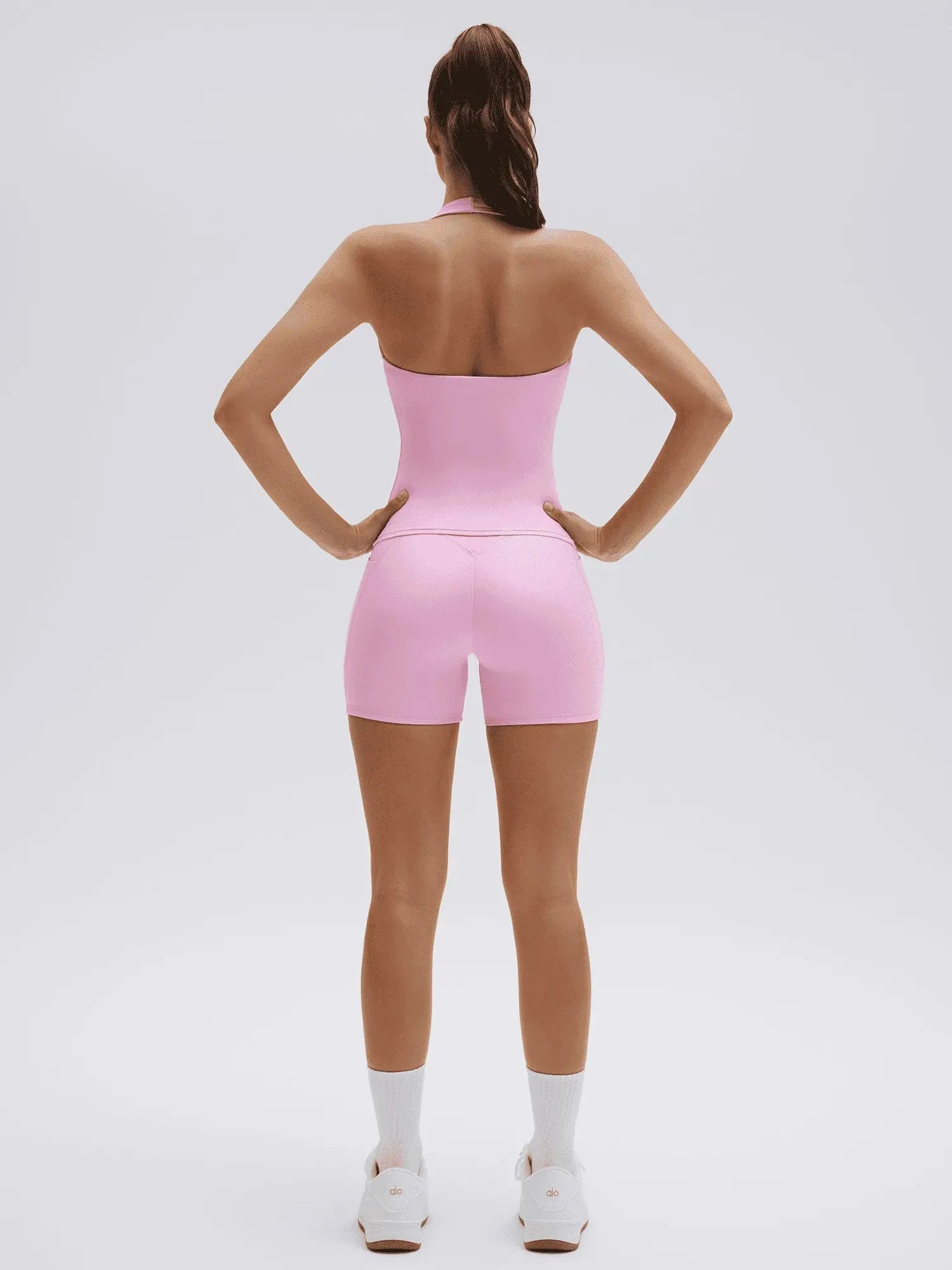 Halter Neck High Waisted Workout Sets