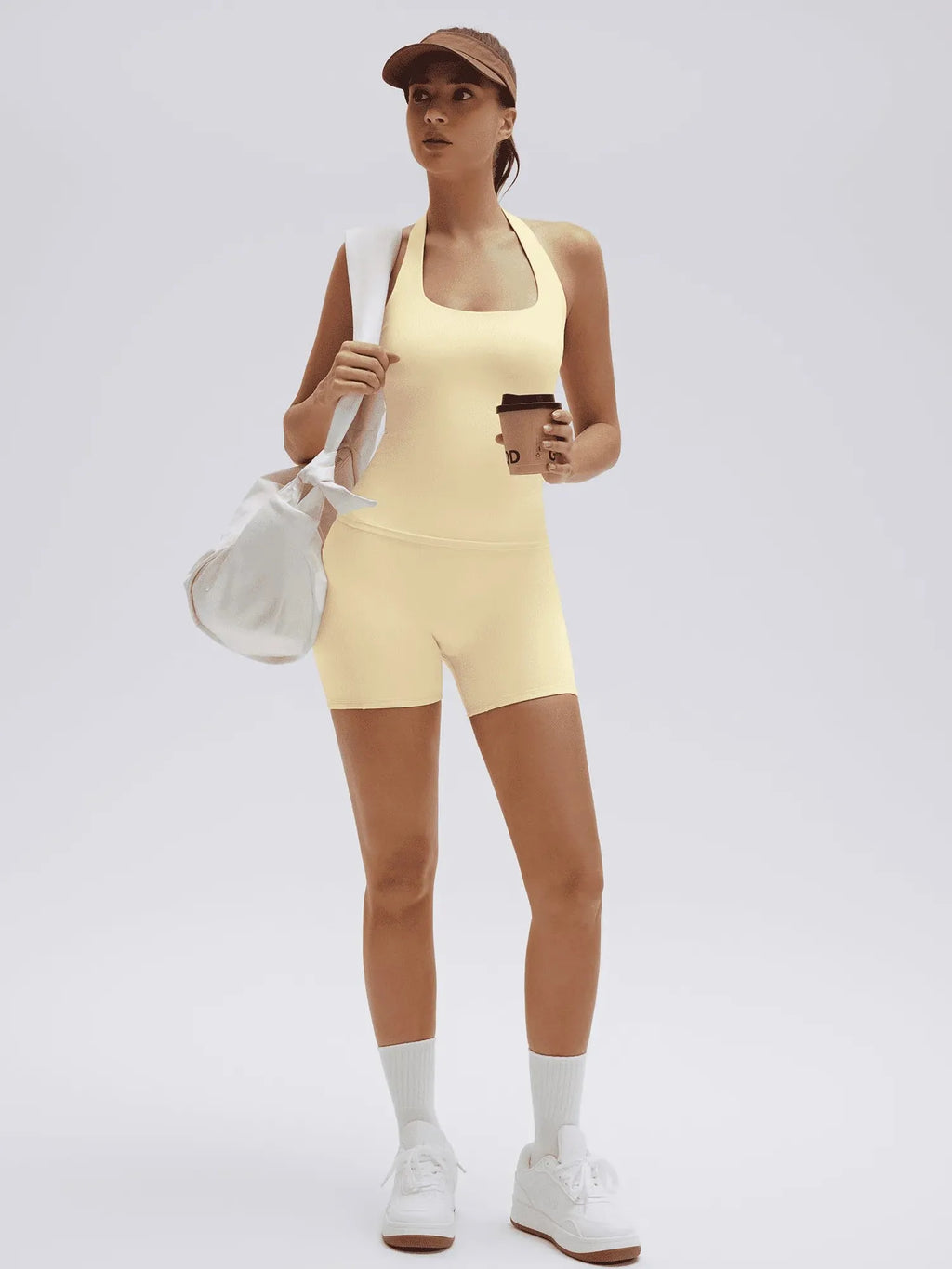 Halter Neck High Waisted Workout Sets