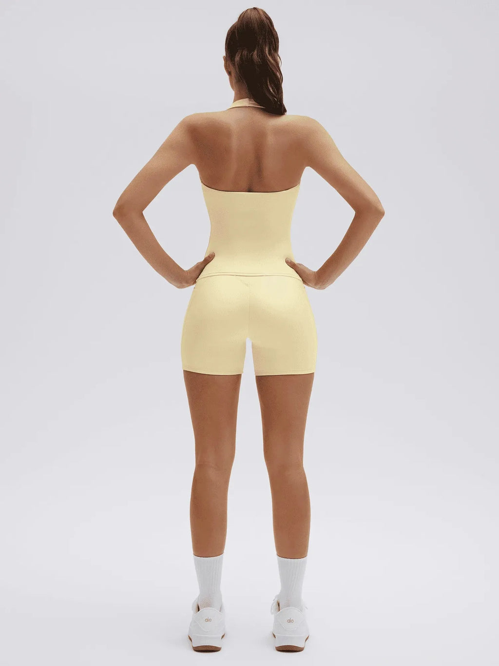 Halter Neck High Waisted Workout Sets
