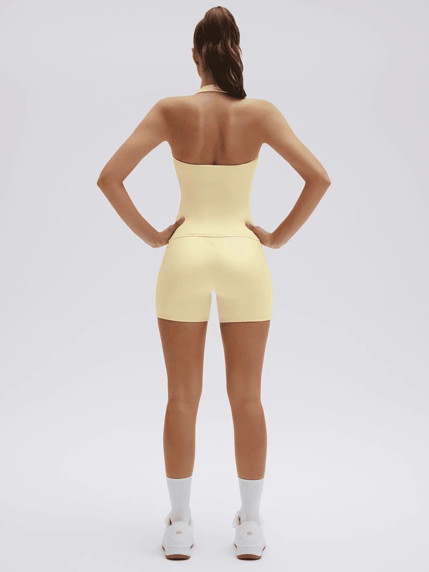 Halter Neck High Waisted Workout Sets