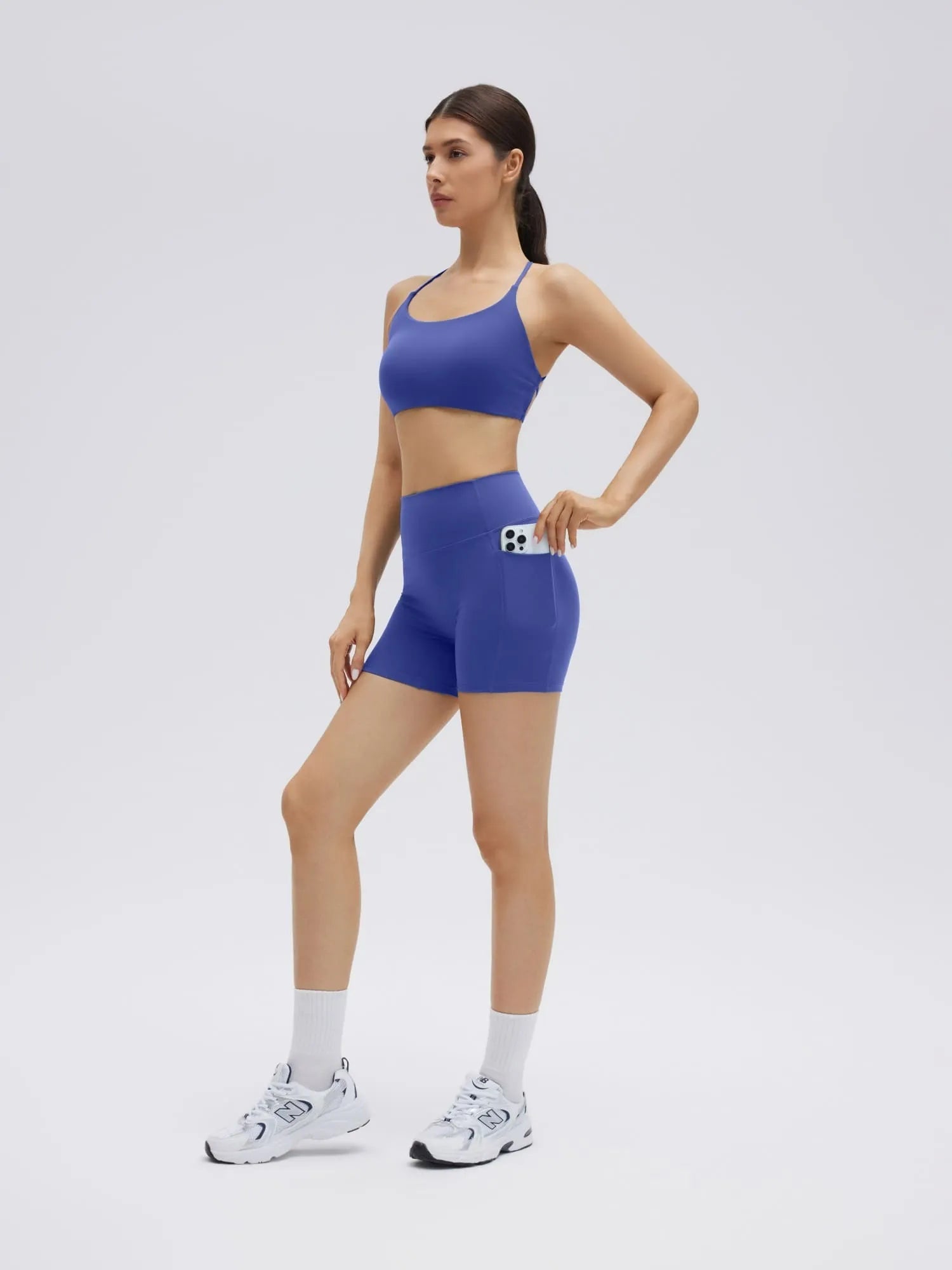 Strappy Sports Bra 2 Piece Workout Sets