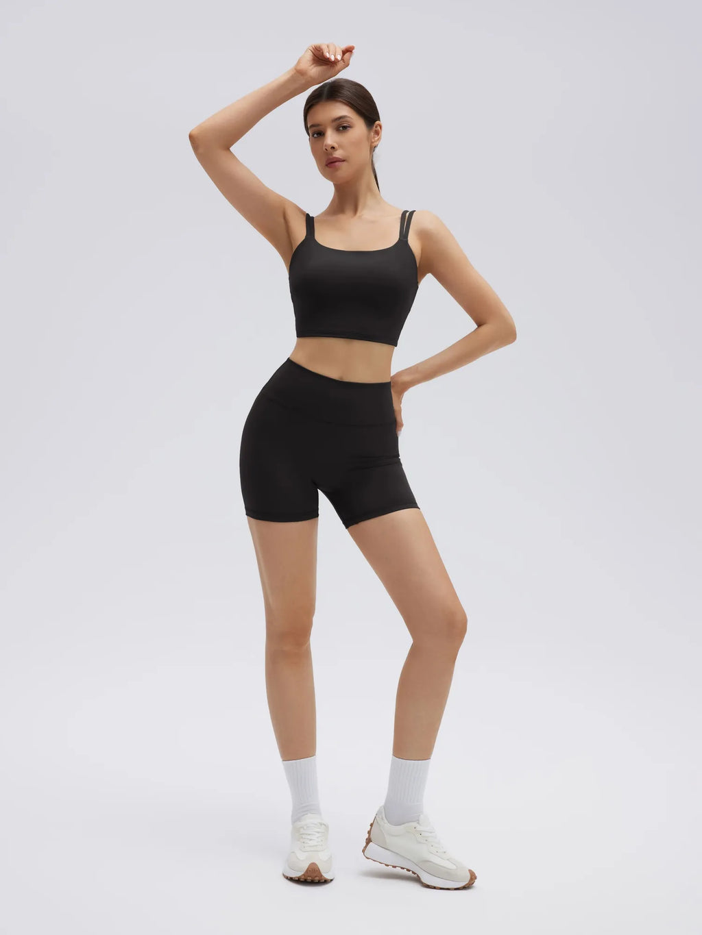 Twist Back Cami Workout Set