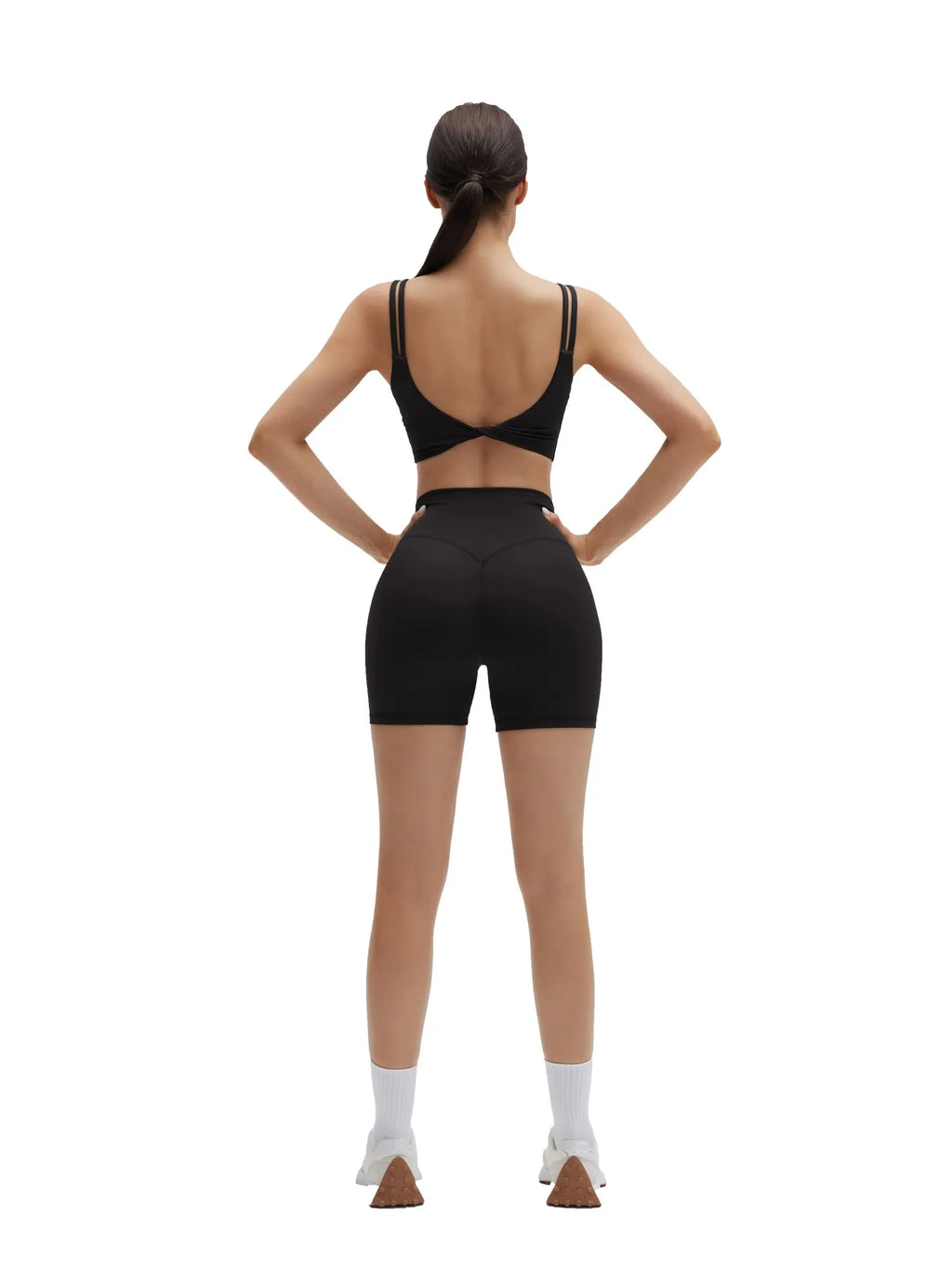 Twist Back Cami Workout Set