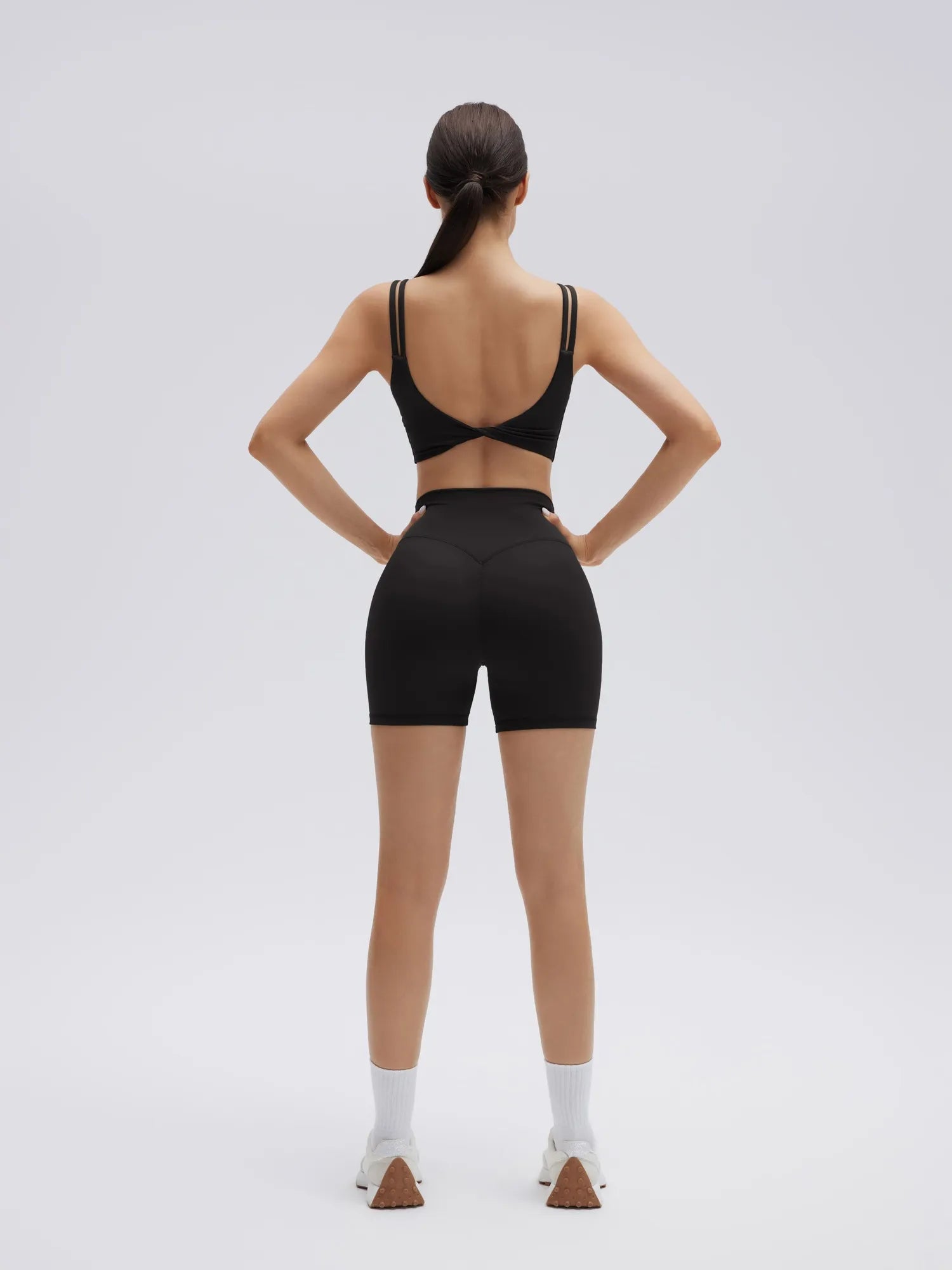 Twist Back Cami Workout Set