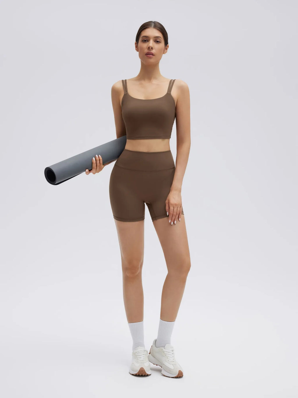 Twist Back Cami Workout Set