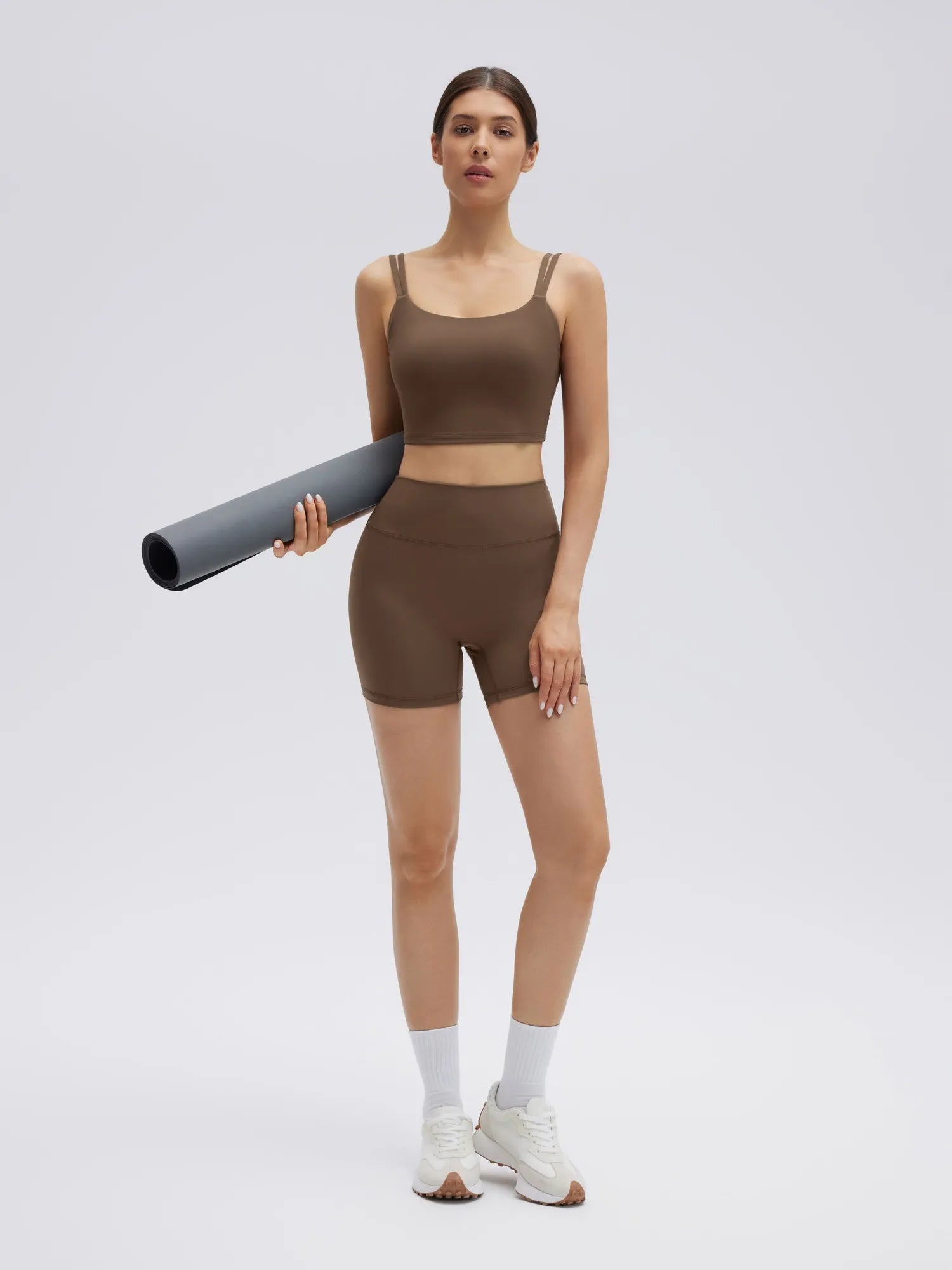 Twist Back Cami Workout Set