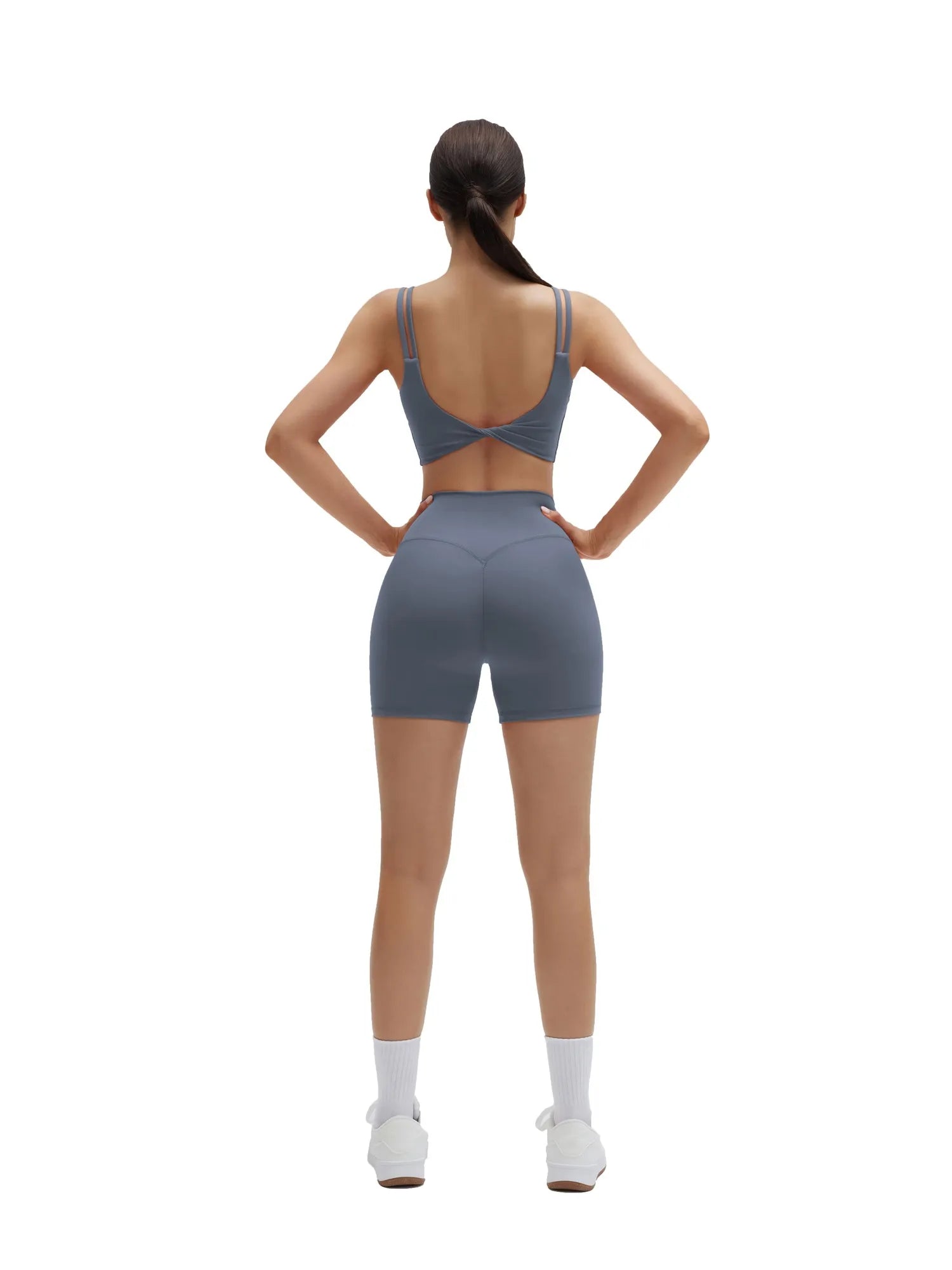 Twist Back Cami Workout Set