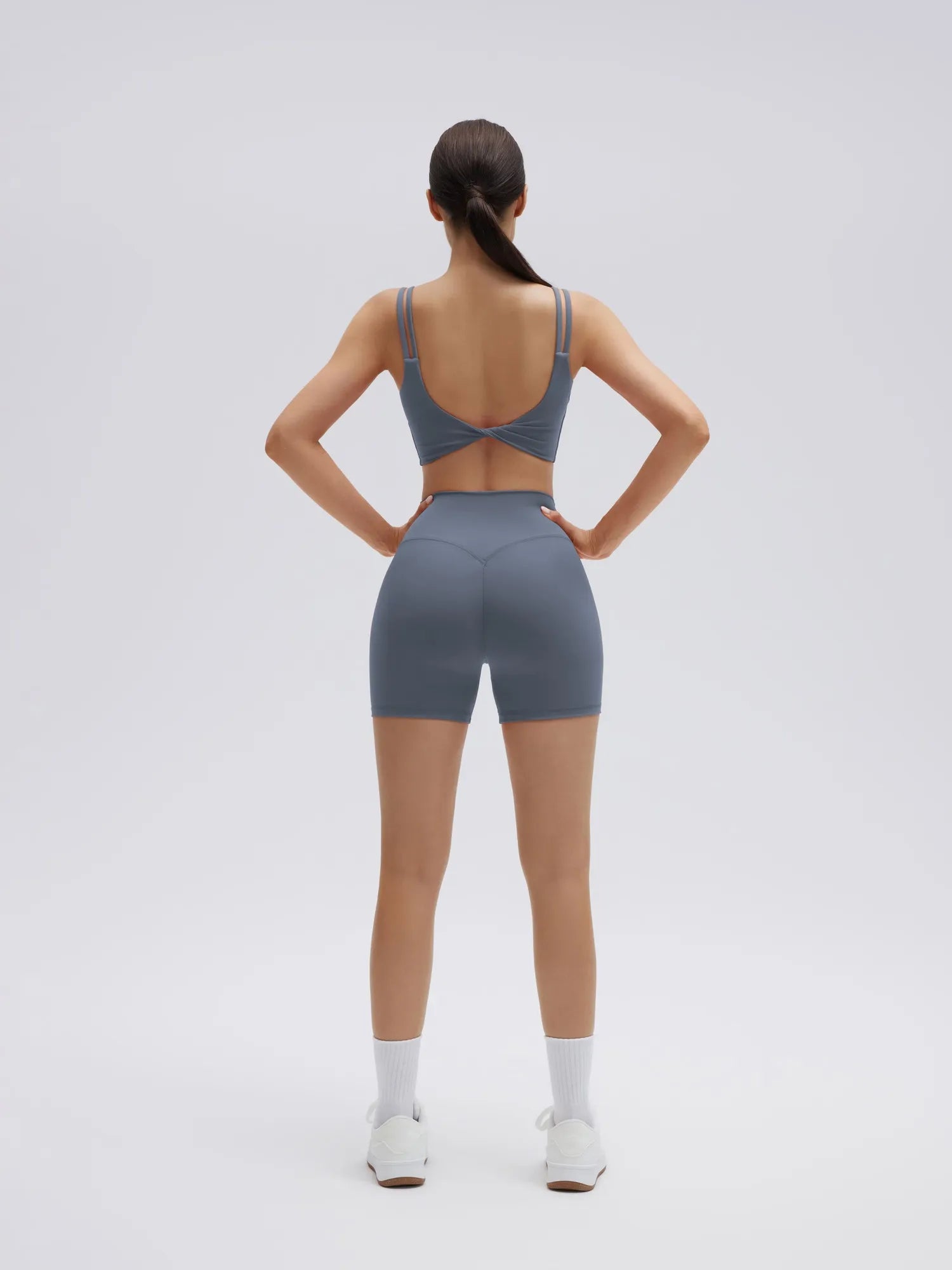 Twist Back Cami Workout Set