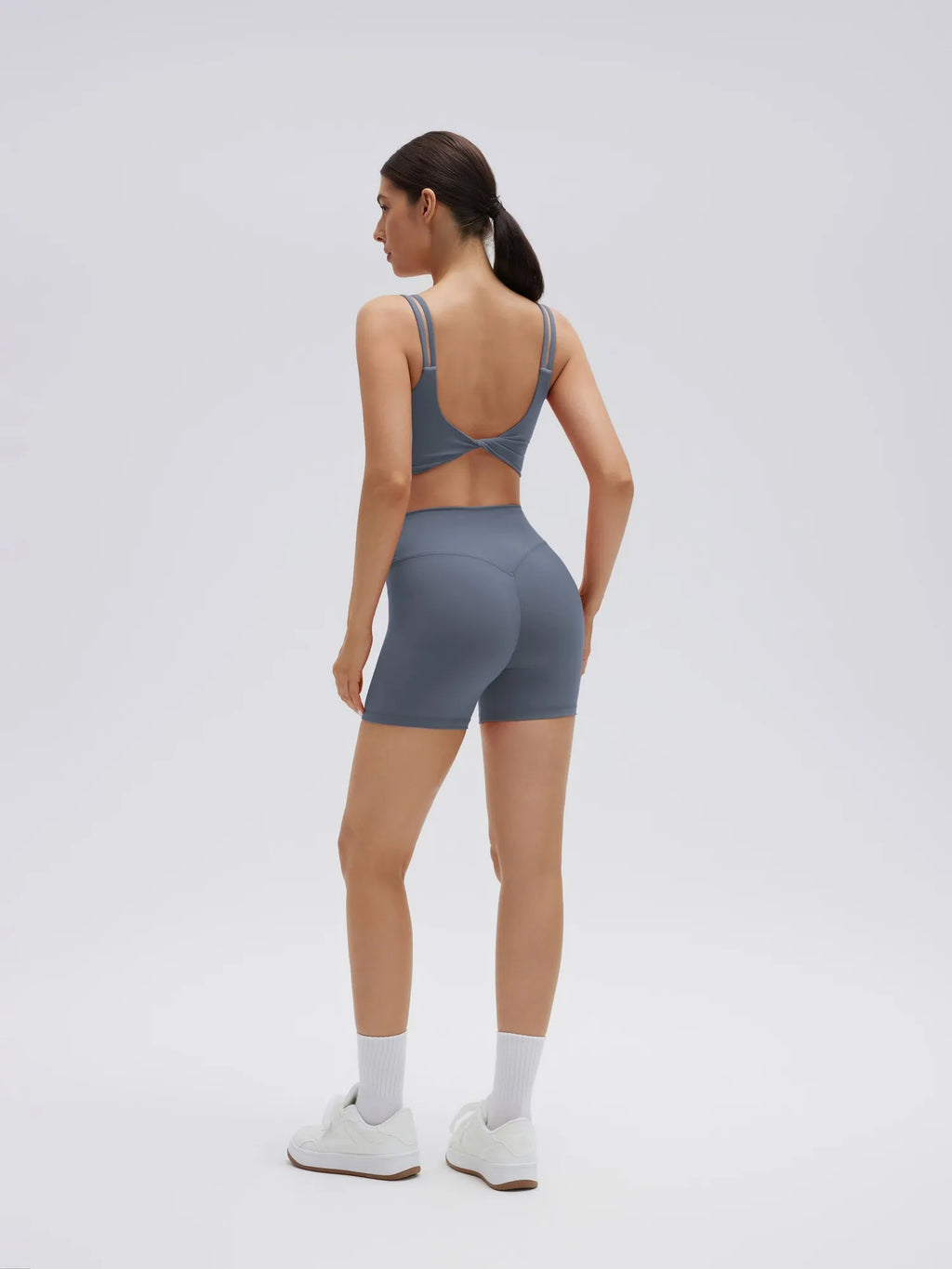 Twist Back Cami Workout Set