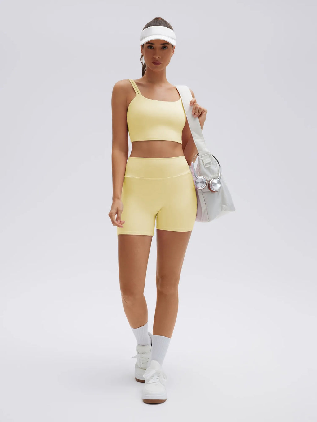 Twist Back Cami Workout Set