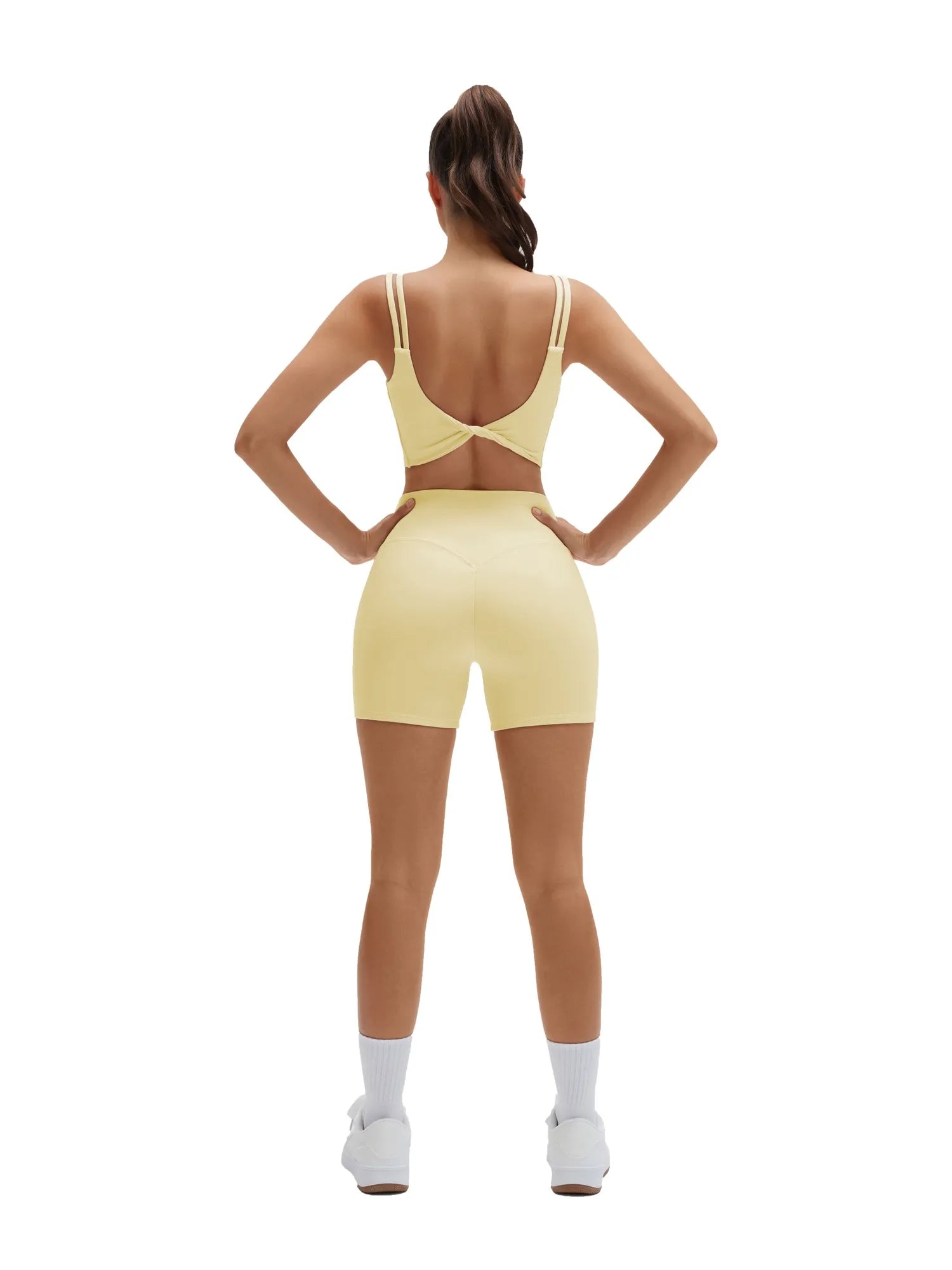 Twist Back Cami Workout Set