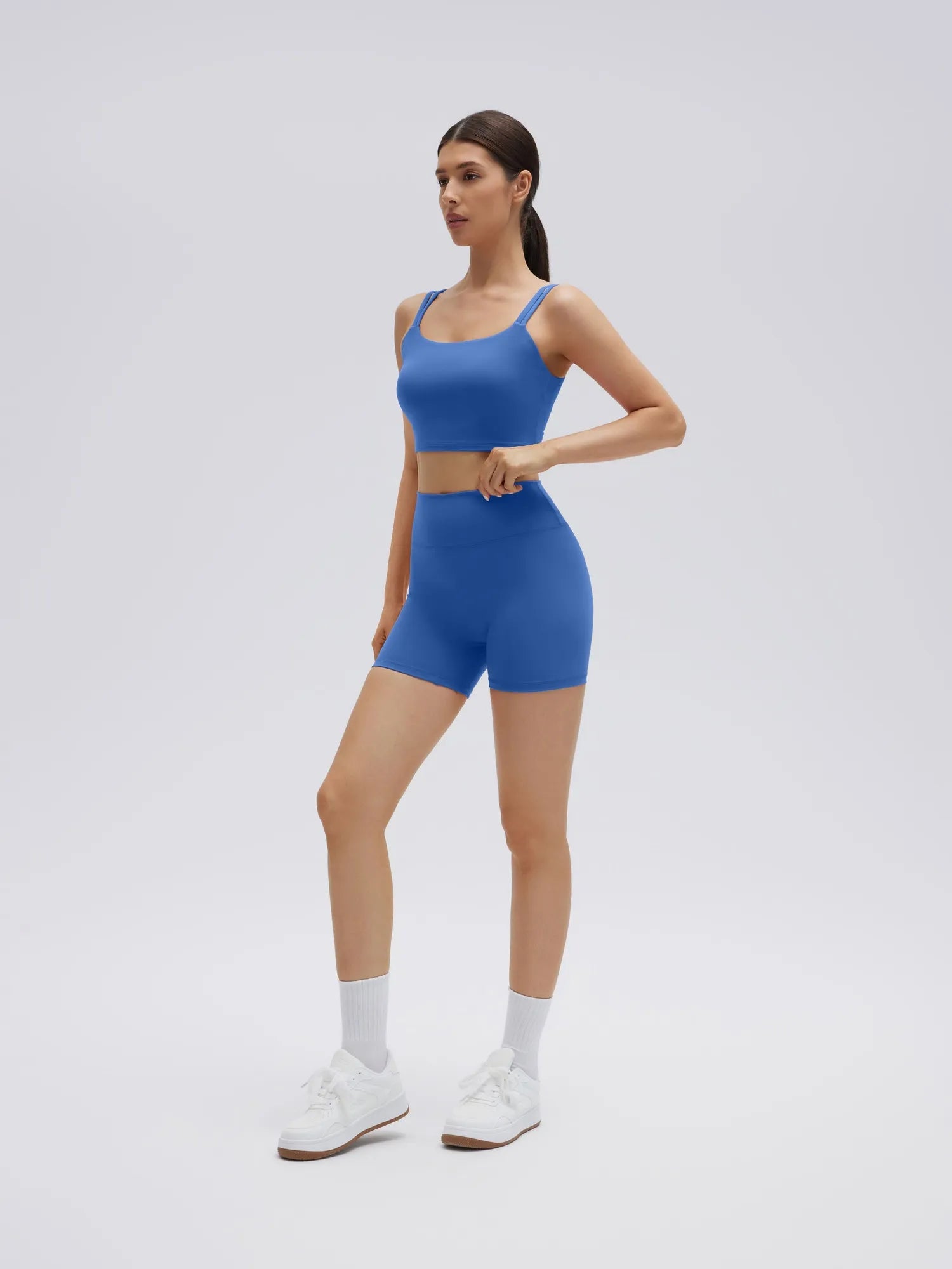 Twist Back Cami Workout Set