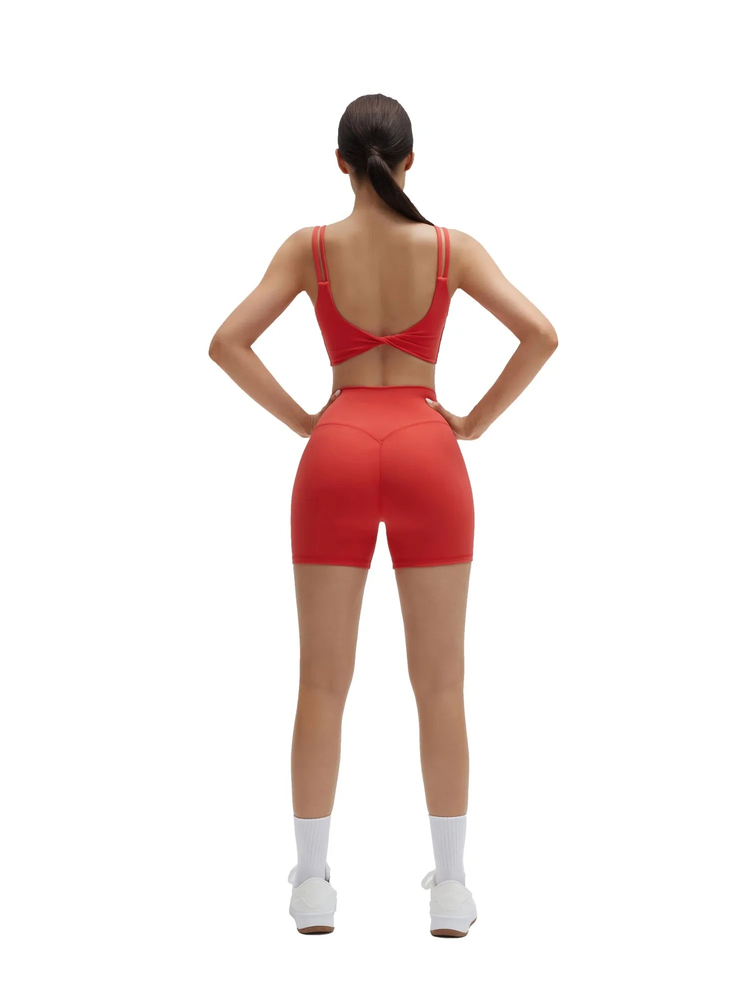 Twist Back Cami Workout Set