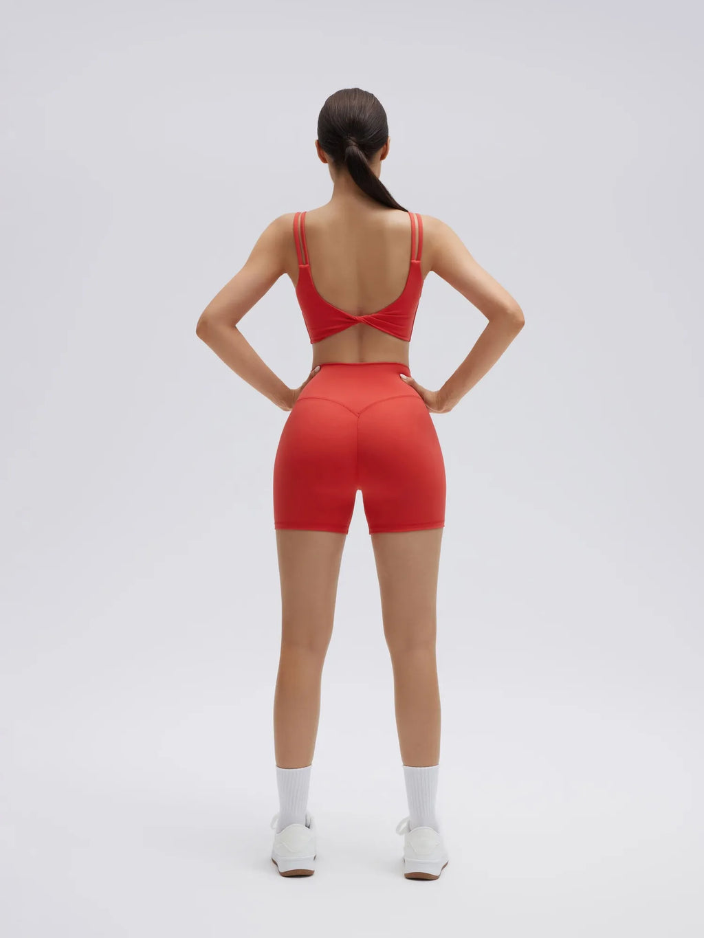 Twist Back Cami Workout Set