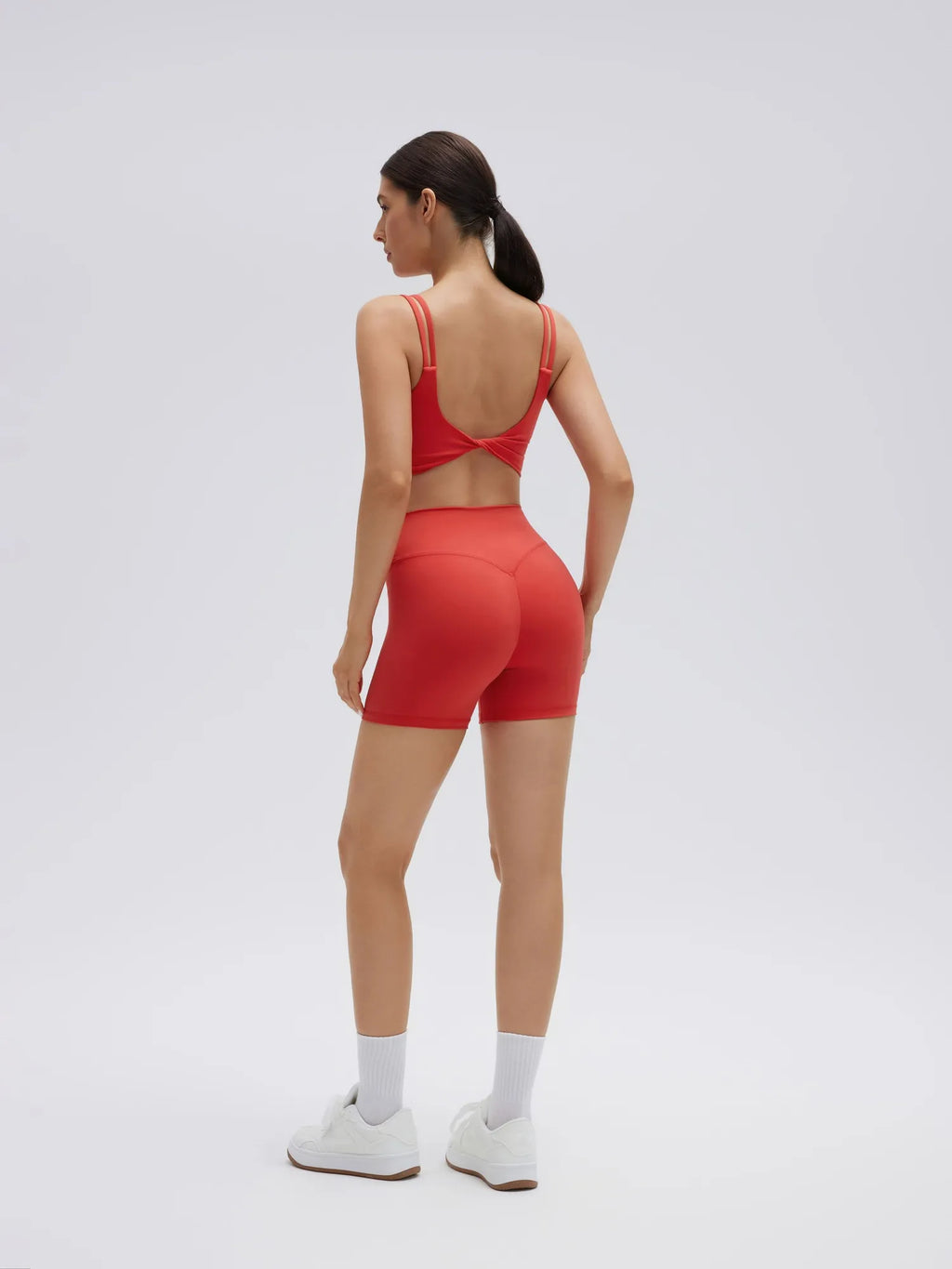 Twist Back Cami Workout Set
