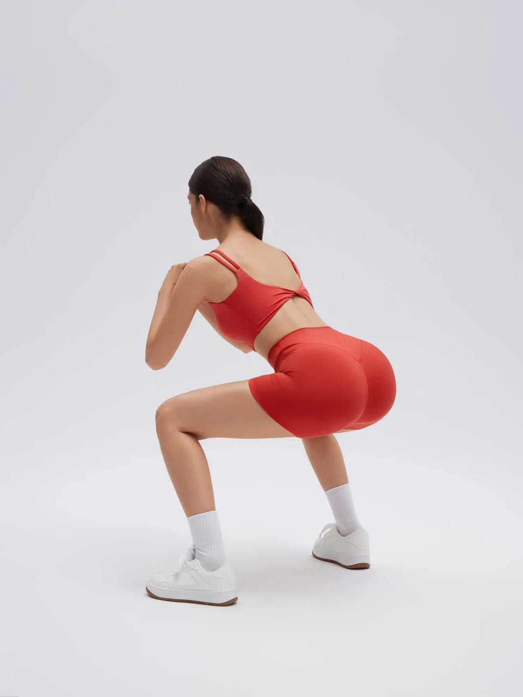 Twist Back Cami Workout Set