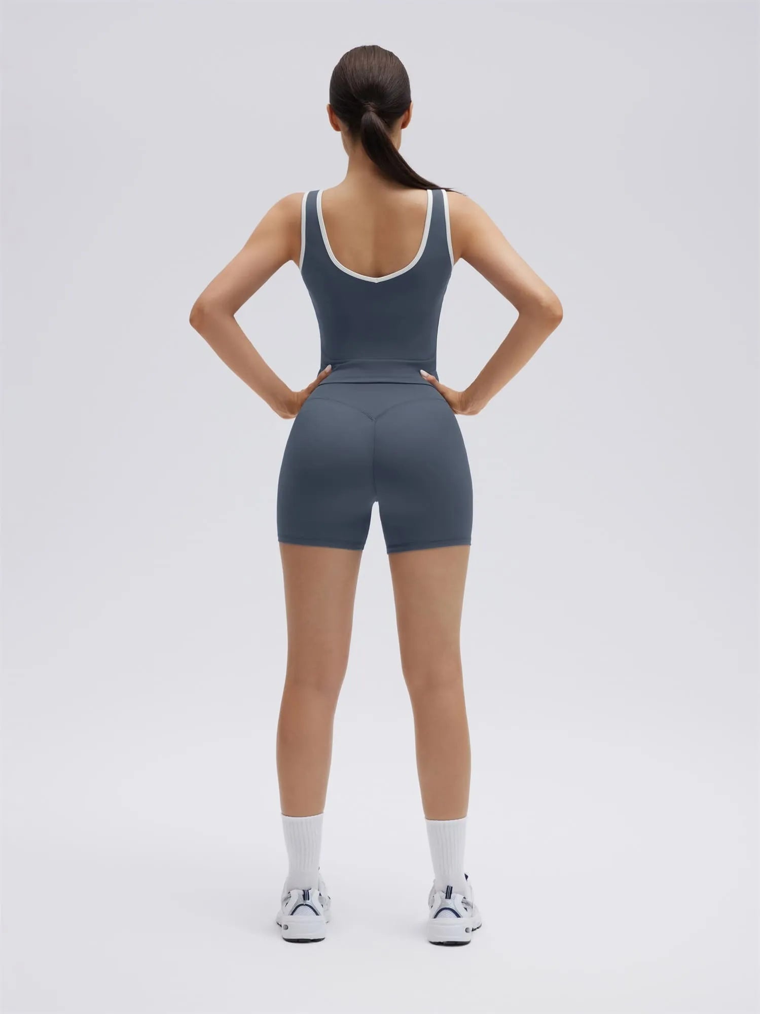 Waisted Tummy Control 2 Piece Workout Sets