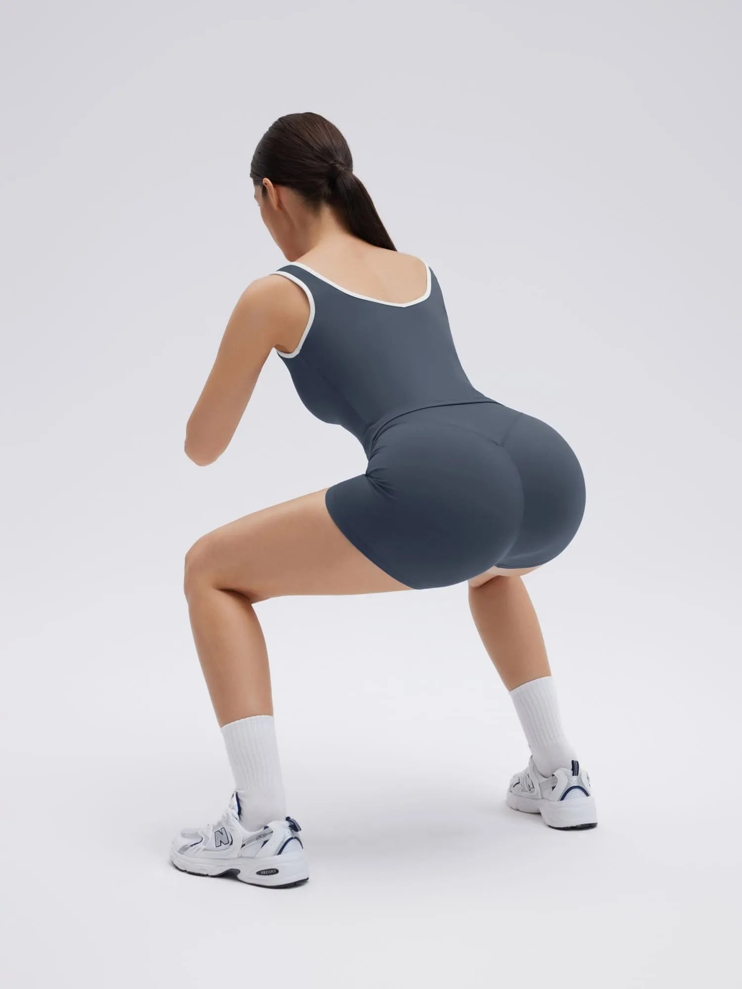 Waisted Tummy Control 2 Piece Workout Sets