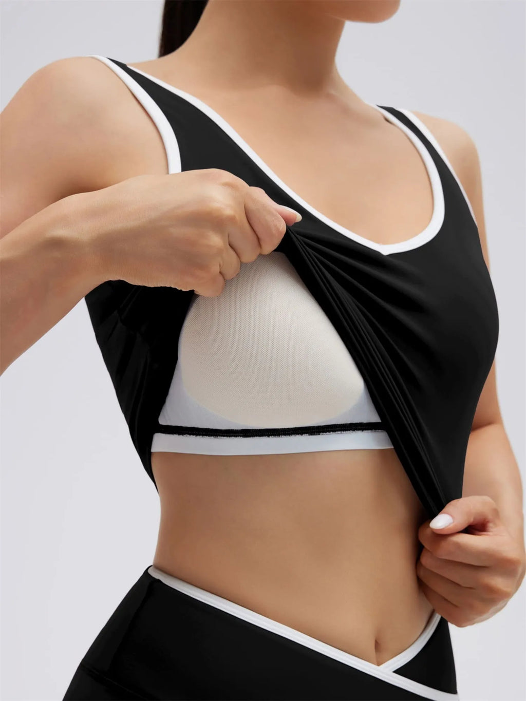 Waisted Tummy Control 2 Piece Workout Sets