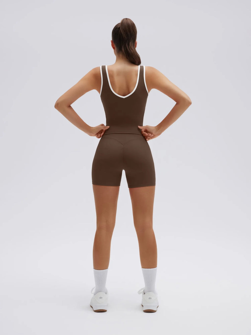 Waisted Tummy Control 2 Piece Workout Sets