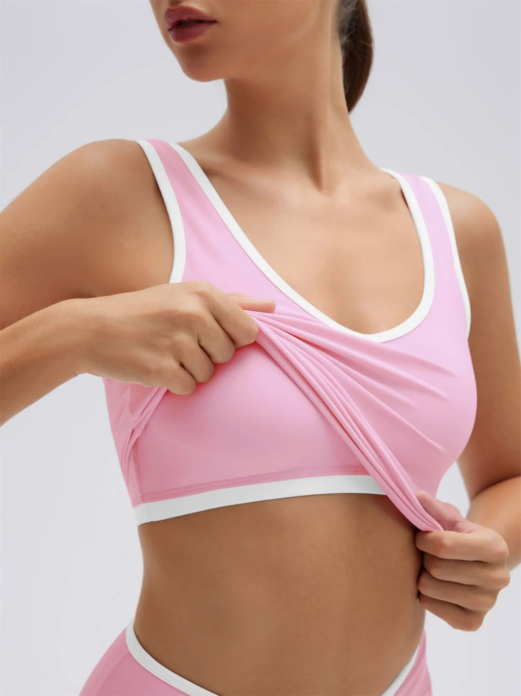 Waisted Tummy Control 2 Piece Workout Sets