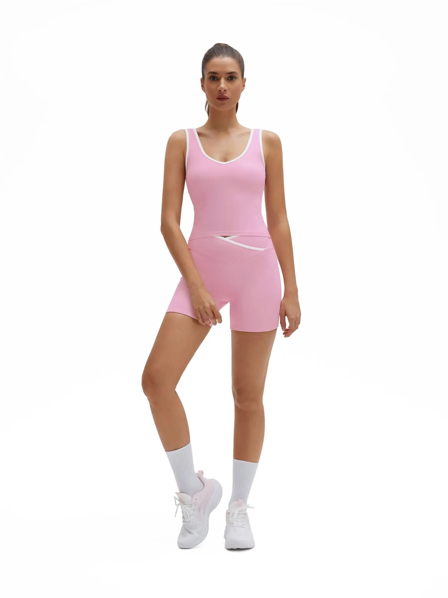 Waisted Tummy Control 2 Piece Workout Sets