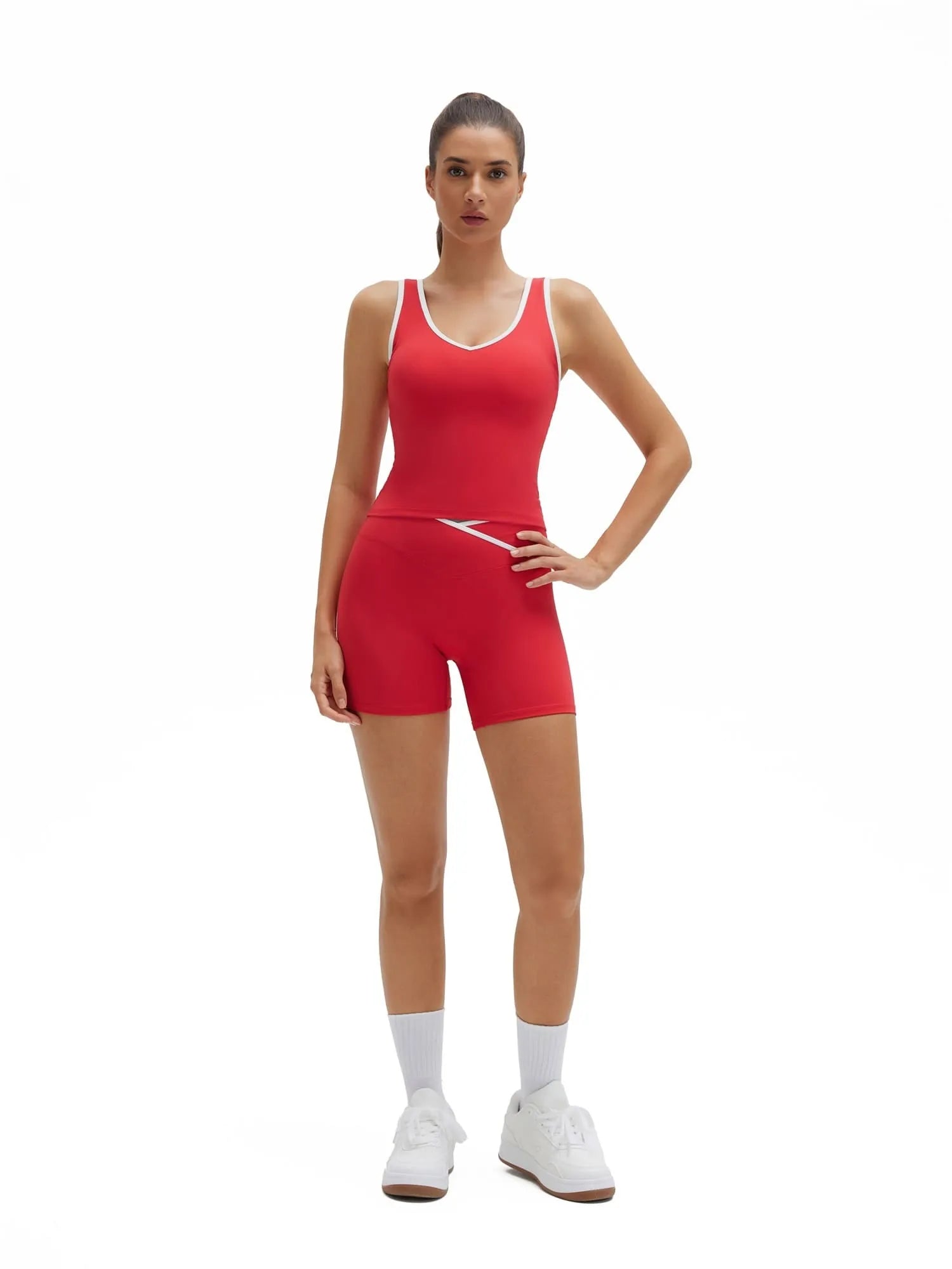 Waisted Tummy Control 2 Piece Workout Sets