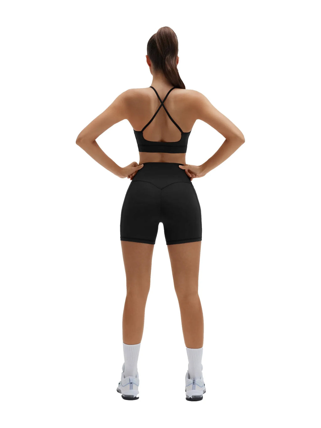 Cross Strap Back Workout Set