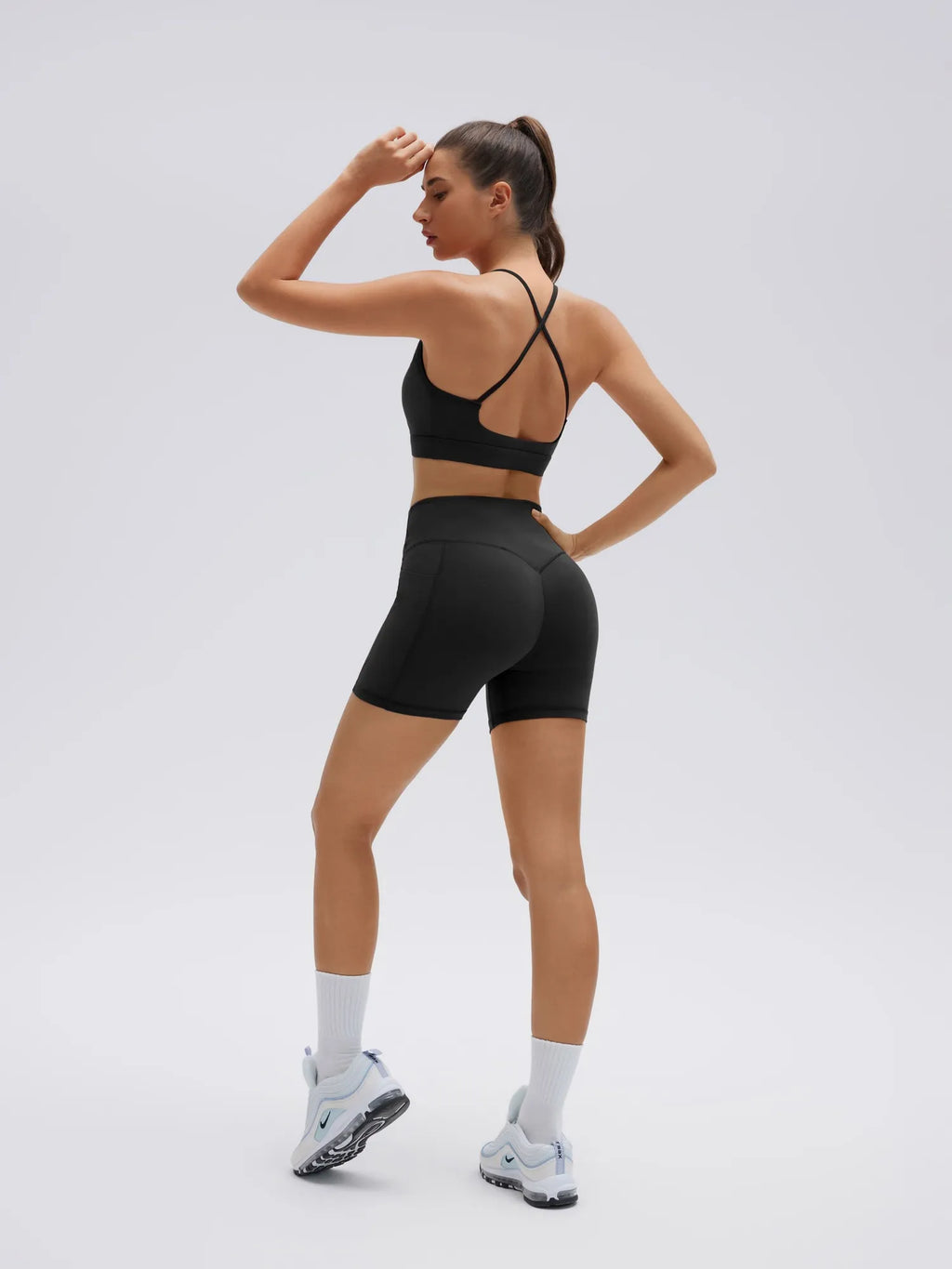 Cross Strap Back Workout Set