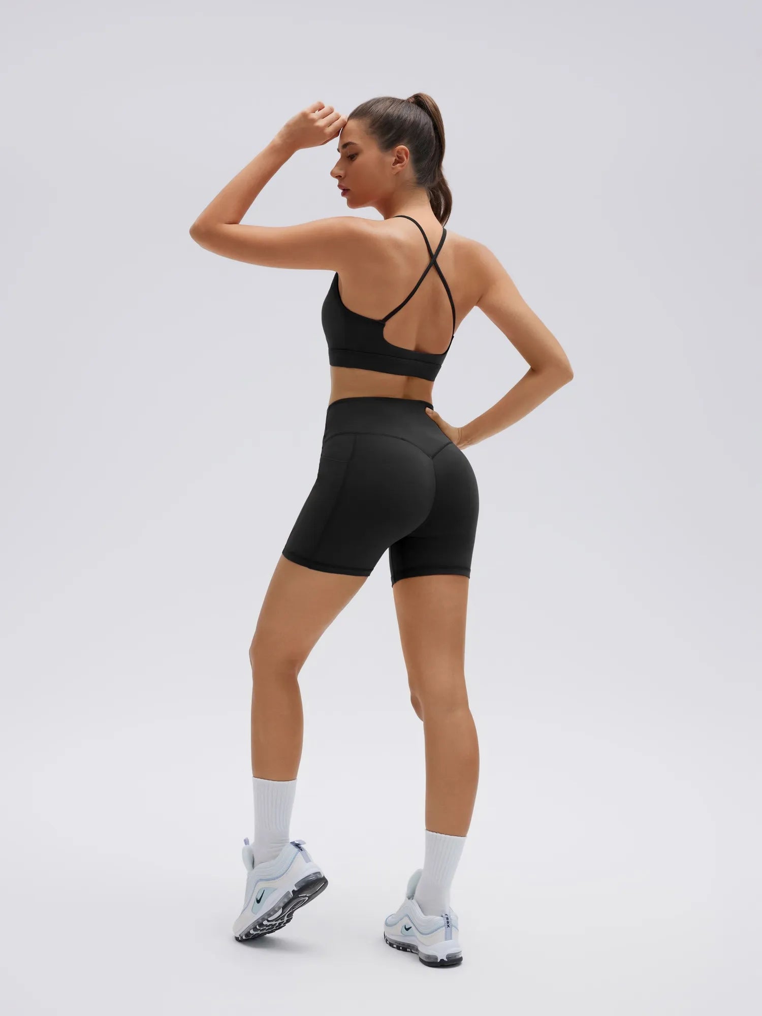 Cross Strap Back Workout Set