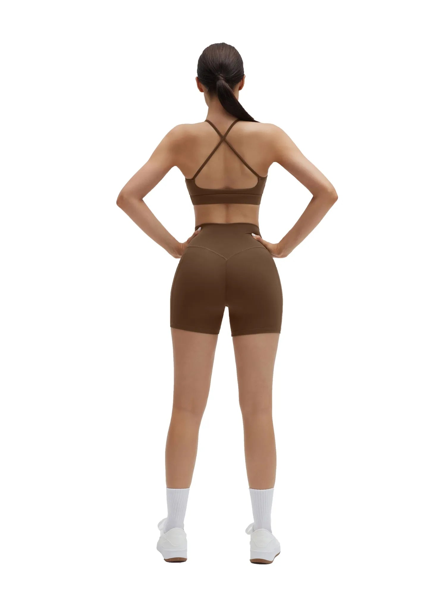 Cross Strap Back Workout Set