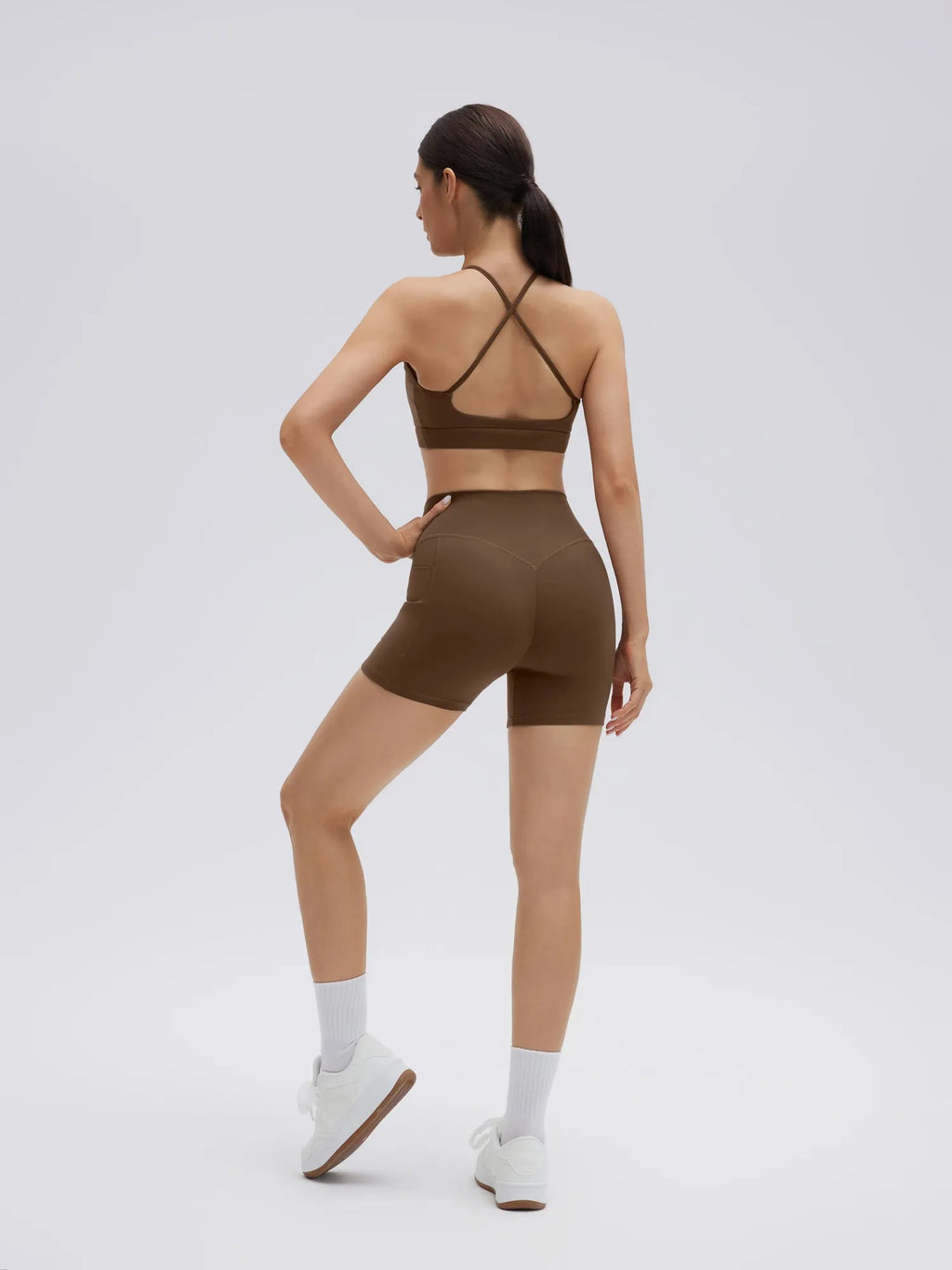 Cross Strap Back Workout Set