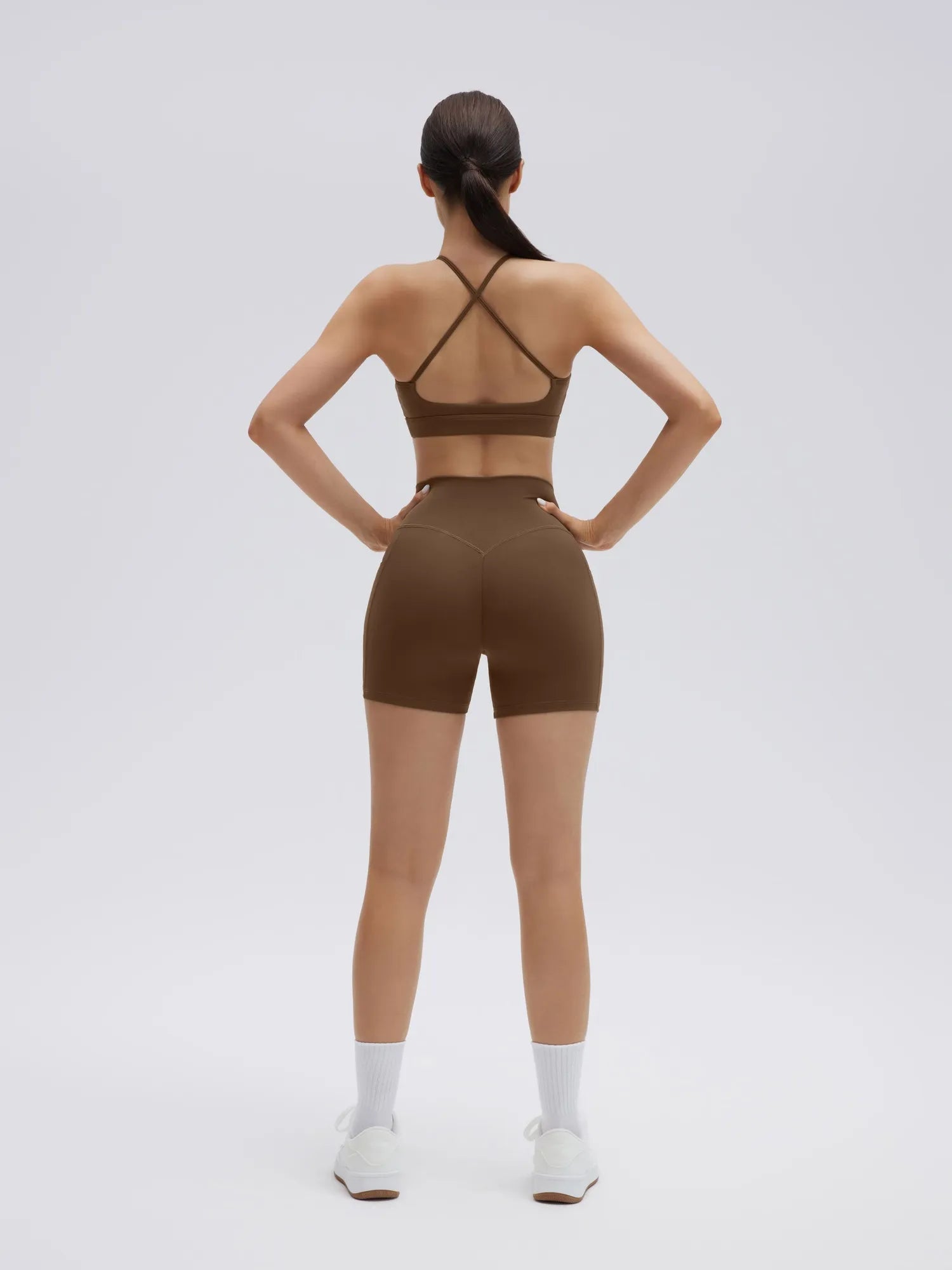 Cross Strap Back Workout Set