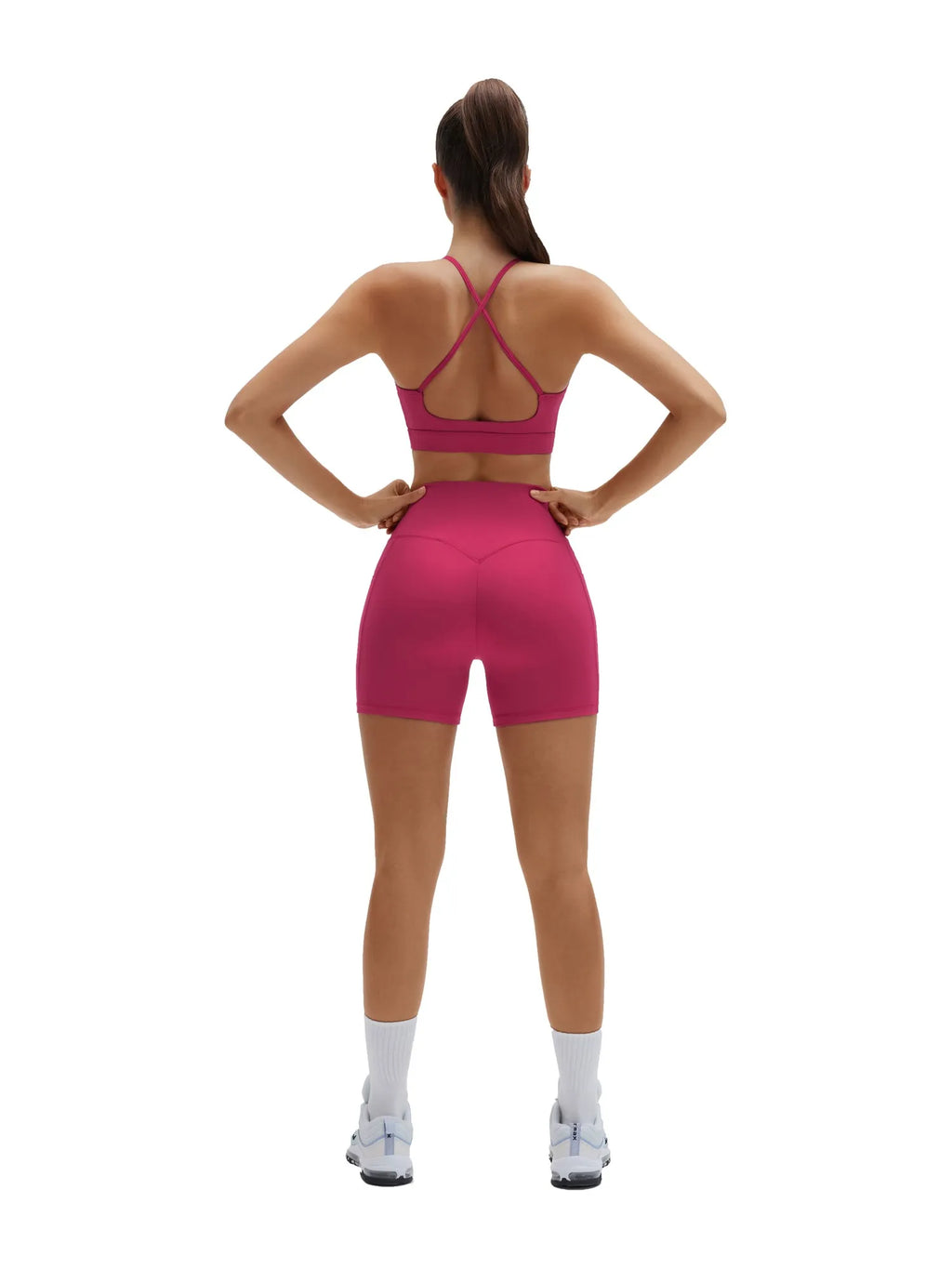 Cross Strap Back Workout Set