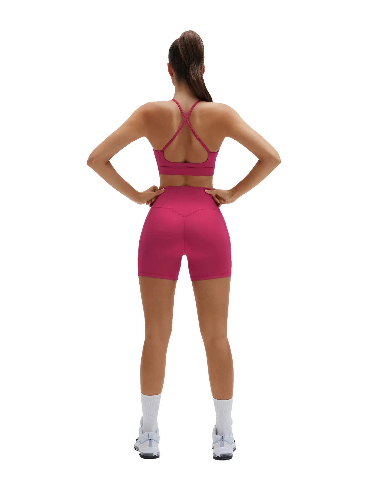 Cross Strap Back Workout Set