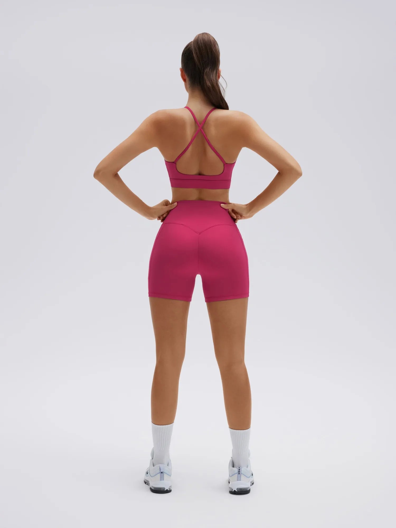 Cross Strap Back Workout Set