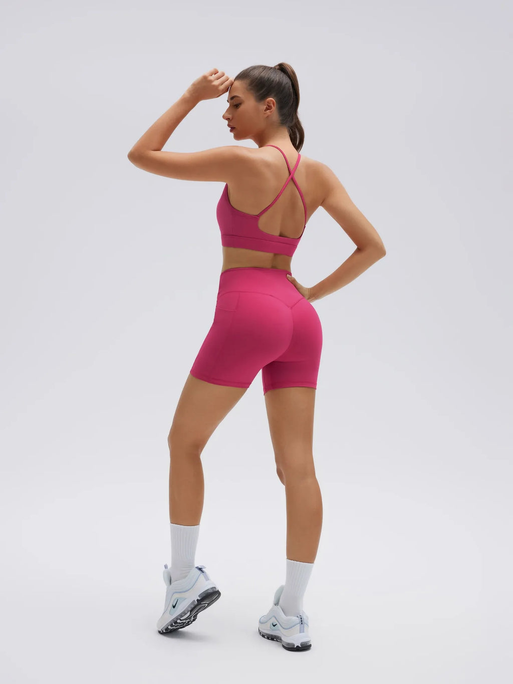 Cross Strap Back Workout Set