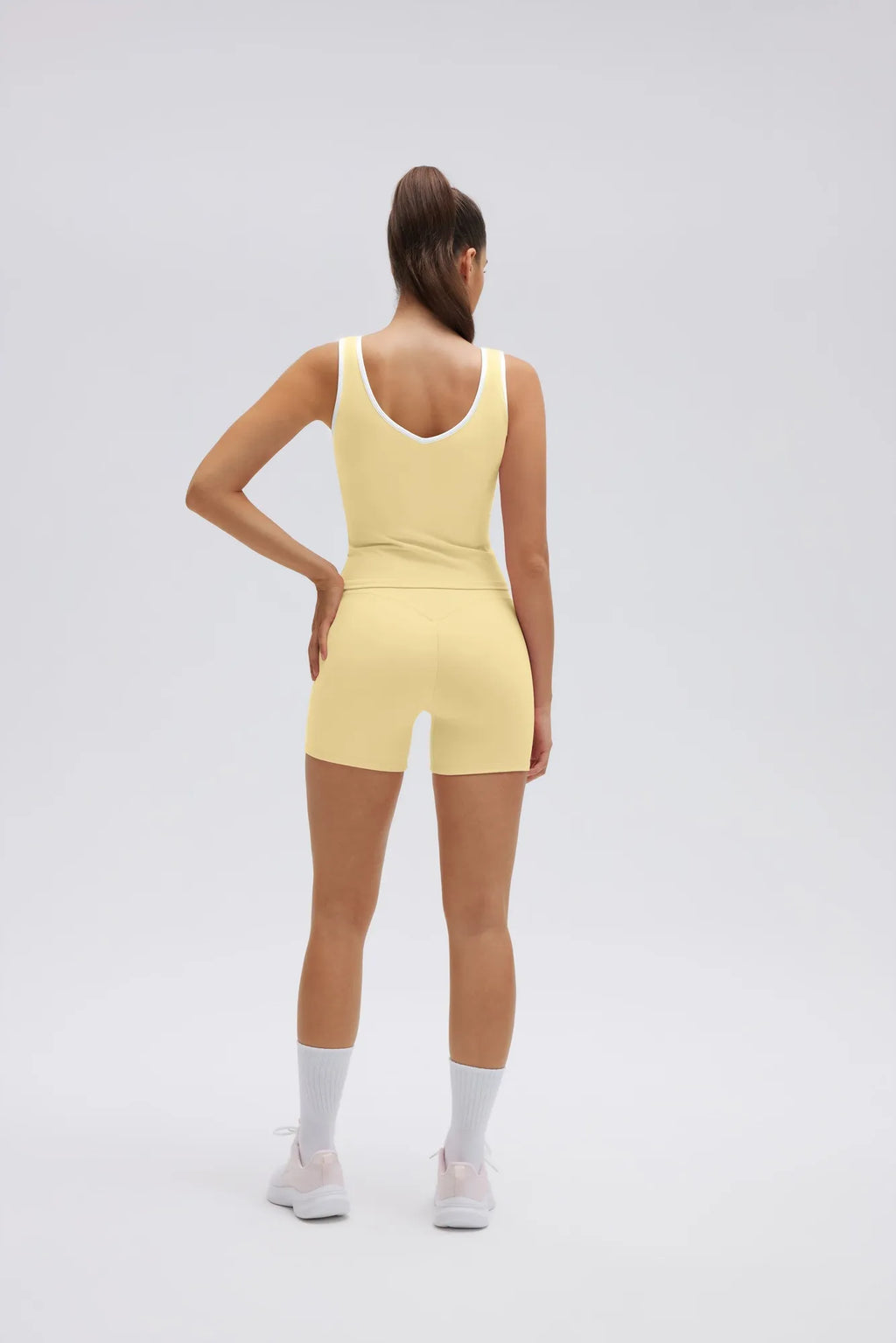 Waisted Tummy Control 2 Piece Workout Sets