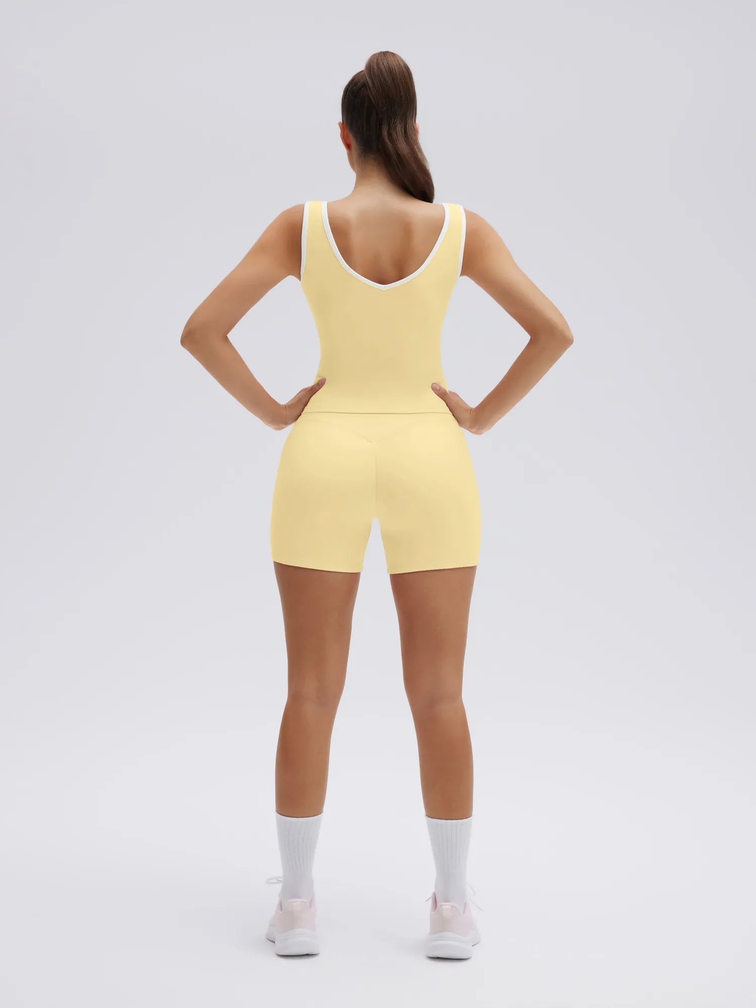 Waisted Tummy Control 2 Piece Workout Sets