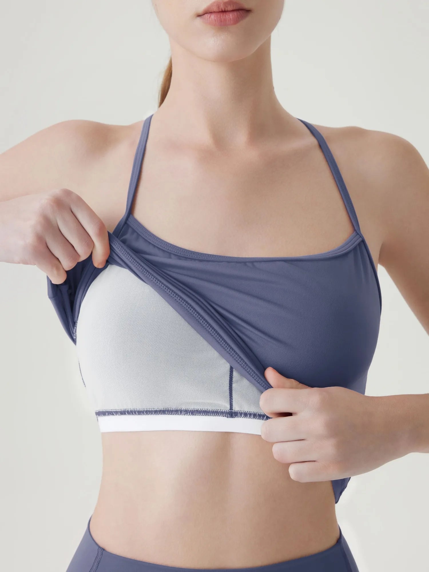 Racerback Sports Bra 2 Piece Workout Sets