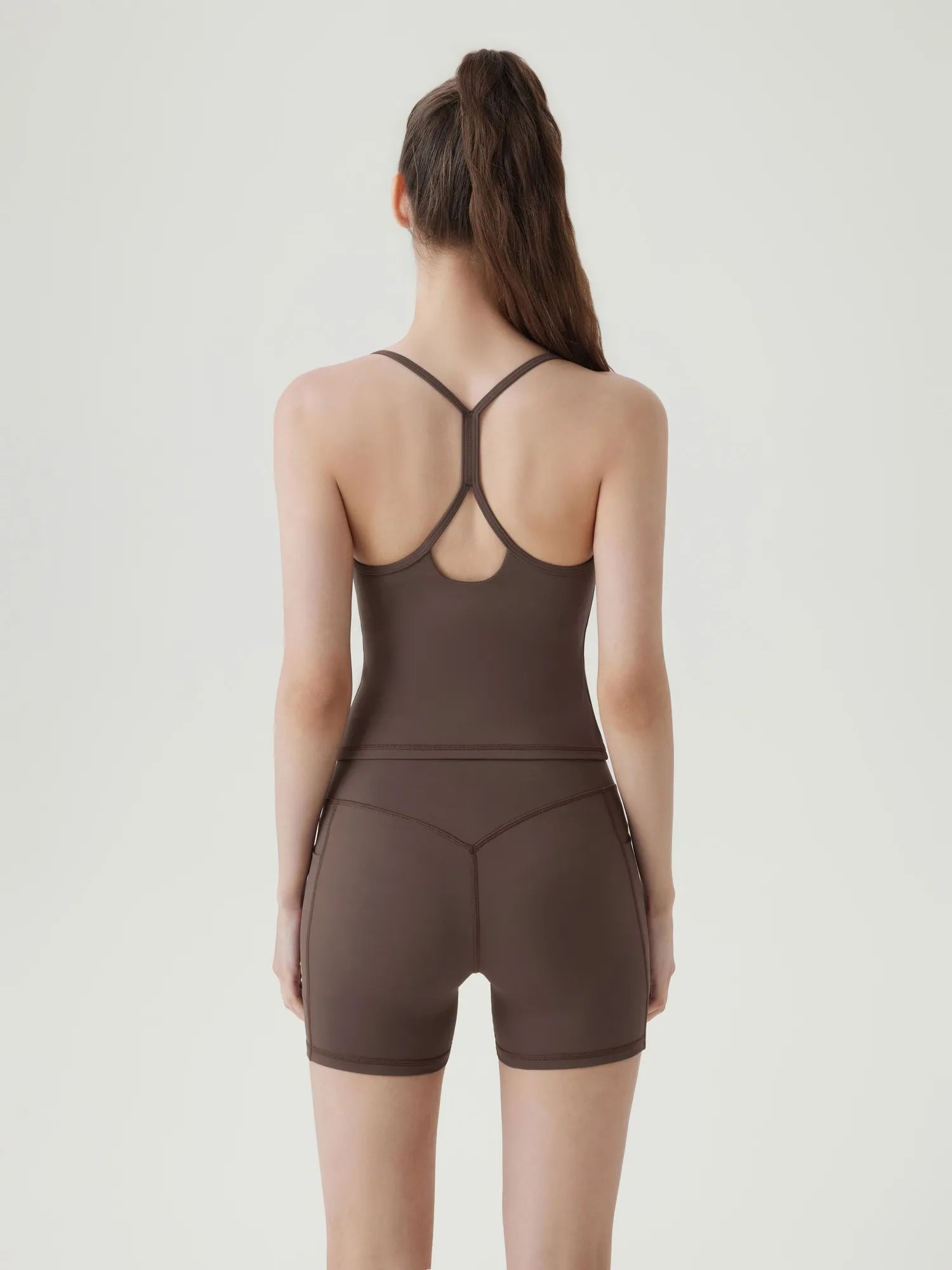 Racerback Sports Bra 2 Piece Workout Sets
