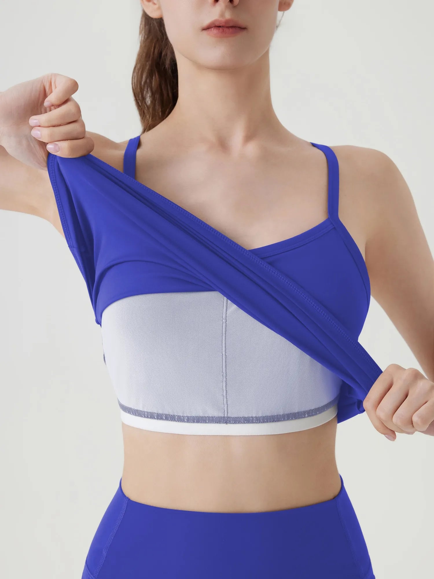 V Back Padded Sports Workout Sets