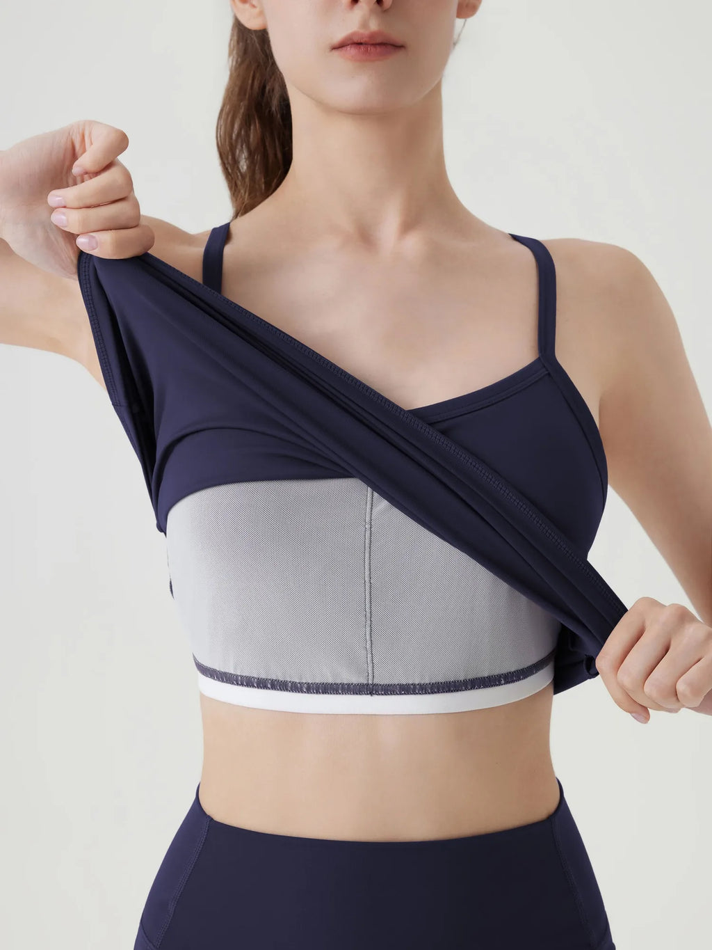 V Back Padded Sports Workout Sets