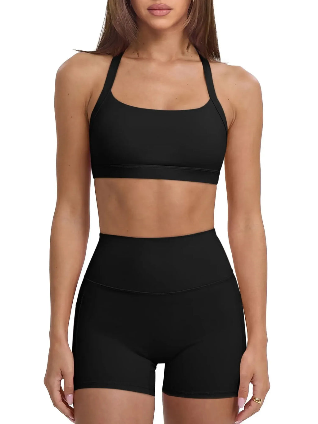Padded Sports Bra 2 Piece Workout Sets