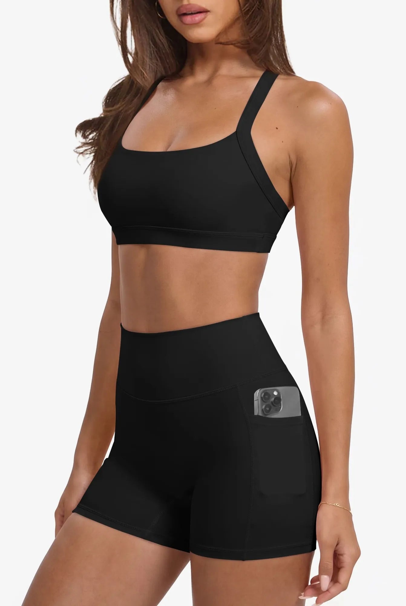 Padded Sports Bra 2 Piece Workout Sets